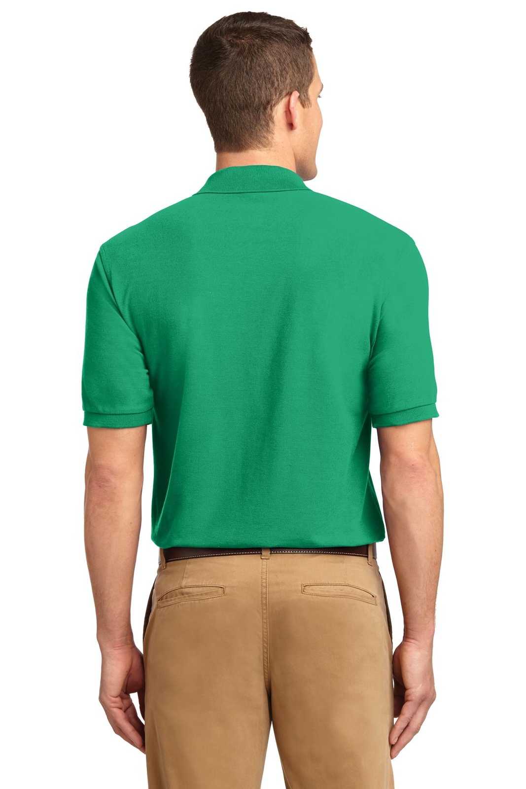Port Authority K500ES Extended Size Silk Touch Polo - Court Green - HIT a Double - 1