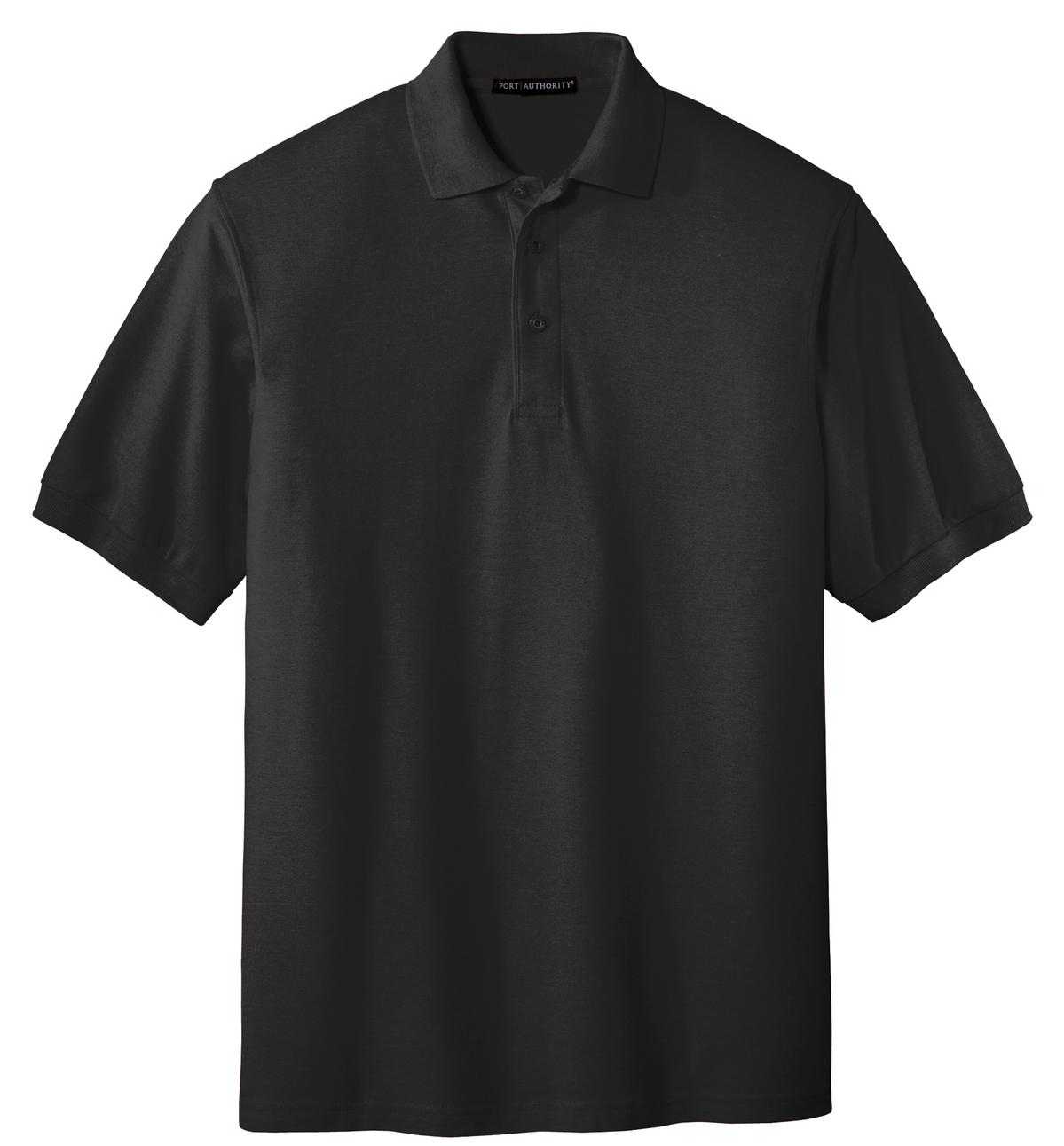 Port Authority K500 Silk Touch Polo - Black - HIT a Double - 5