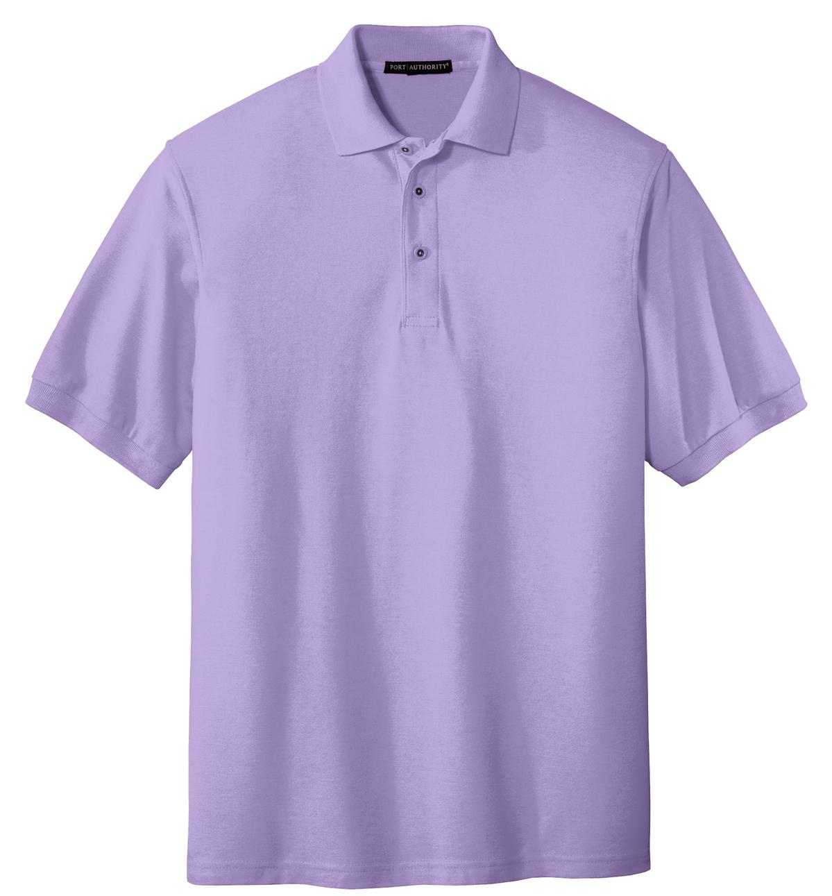 Port Authority K500 Silk Touch Polo - Bright Lavender - HIT a Double - 5