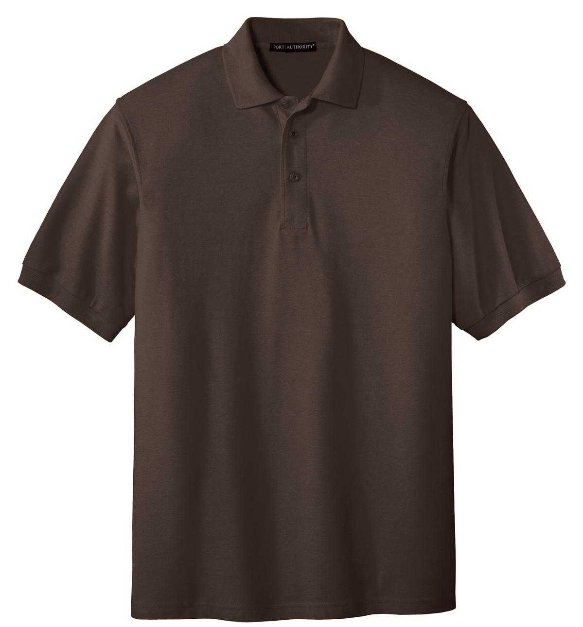 Port Authority K500 Silk Touch Polo - Coffee Bean - HIT a Double - 5