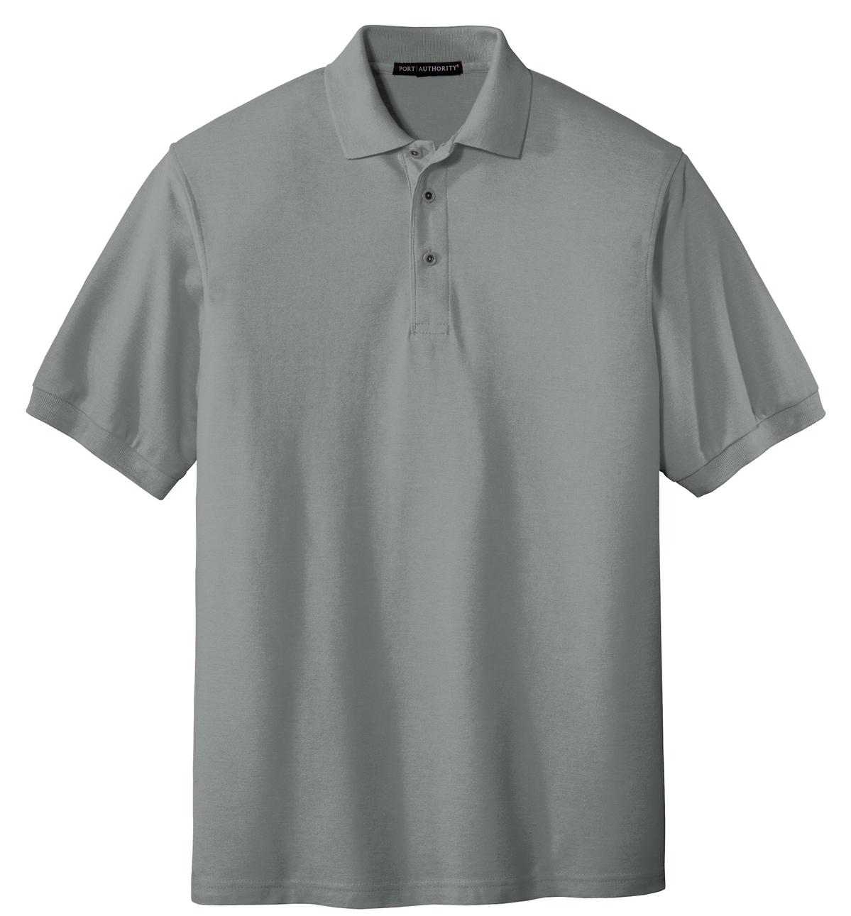 Port Authority K500 Silk Touch Polo - Cool Gray - HIT a Double - 4