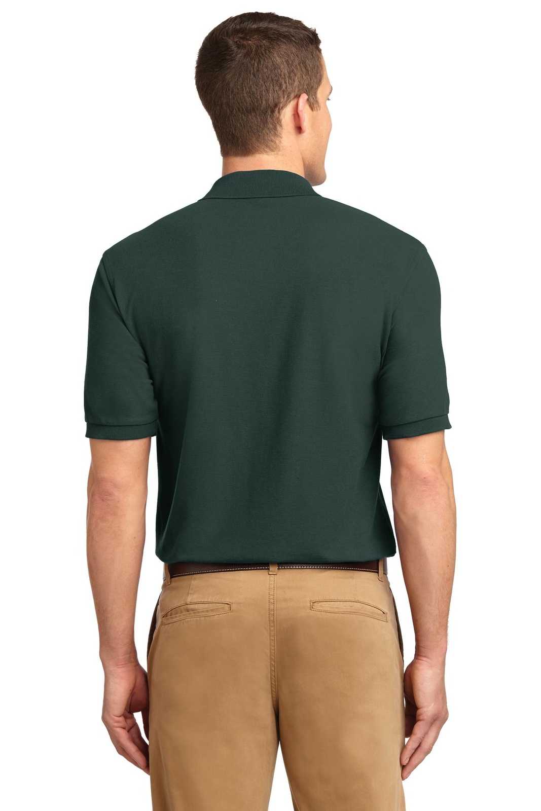 Port Authority K500 Silk Touch Polo - Dark Green - HIT a Double - 2