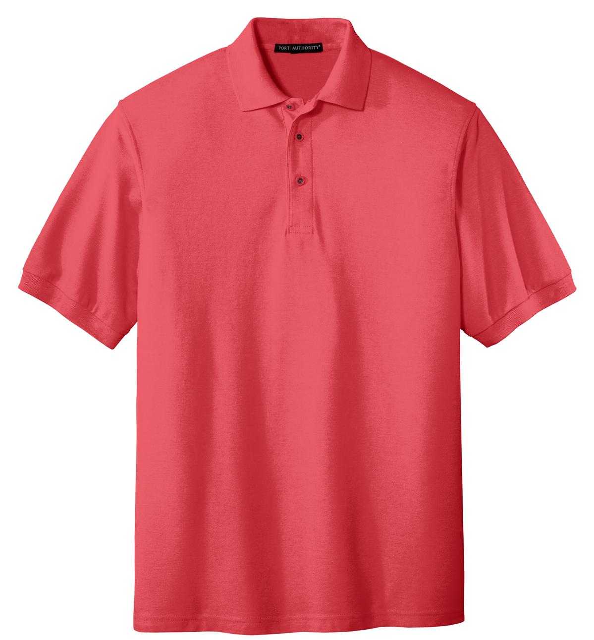 Port Authority K500 Silk Touch Polo - Hibiscus - HIT a Double - 5