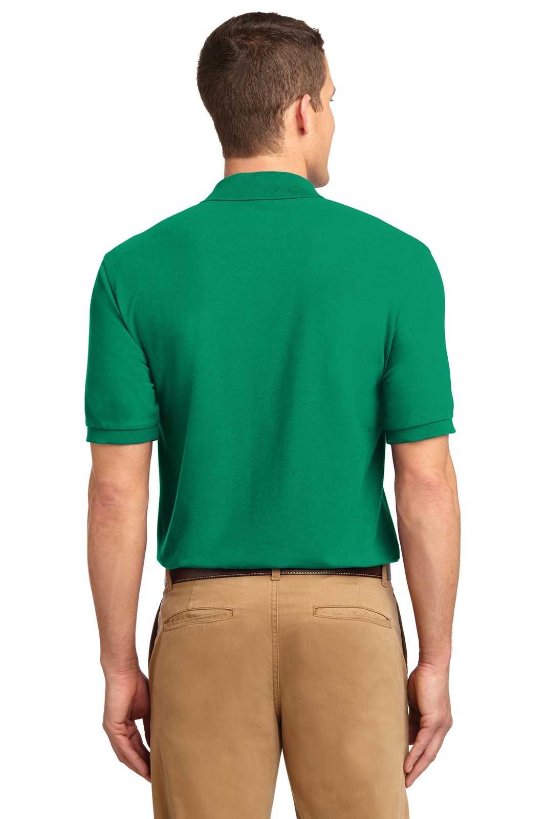 Port Authority K500 Silk Touch Polo - Kelly Green - HIT a Double - 2