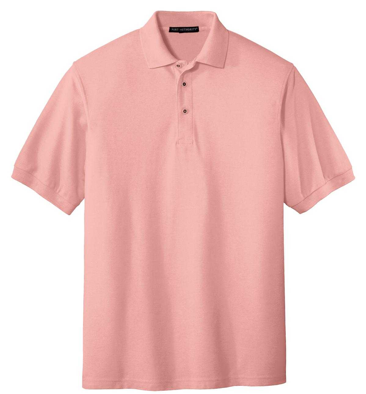 Port Authority K500 Silk Touch Polo - Light Pink - HIT a Double - 5