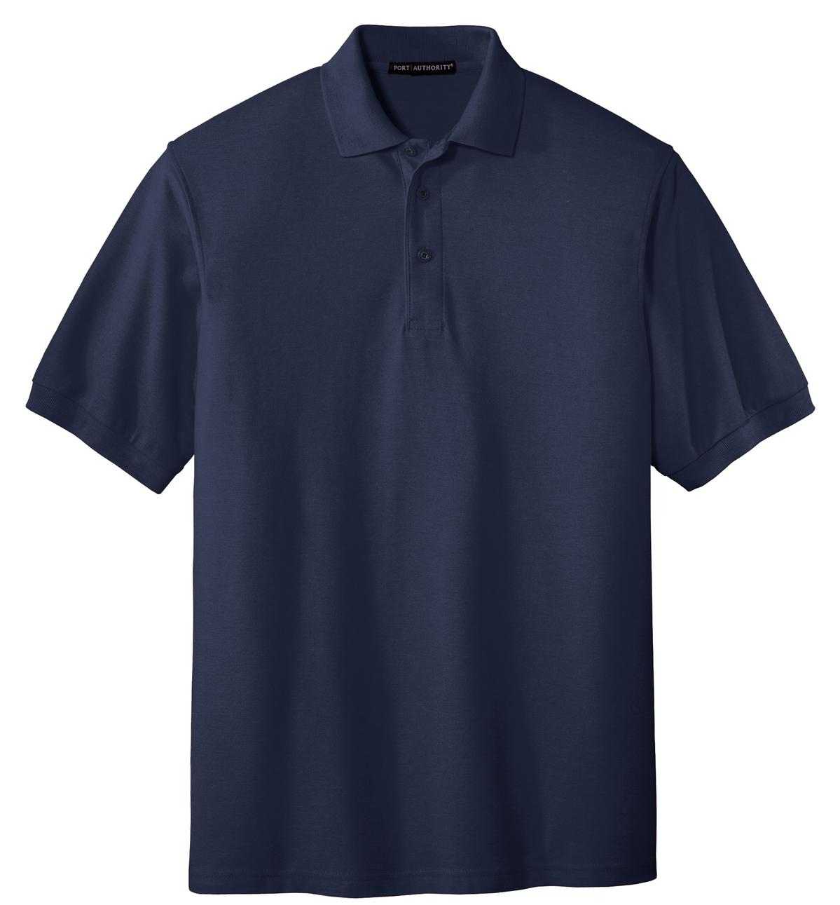 Port Authority K500 Silk Touch Polo - Navy - HIT a Double - 5