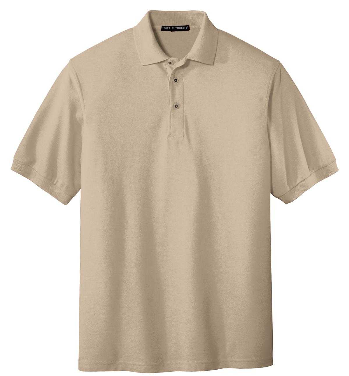 Port Authority K500 Silk Touch Polo - Stone - HIT a Double - 5
