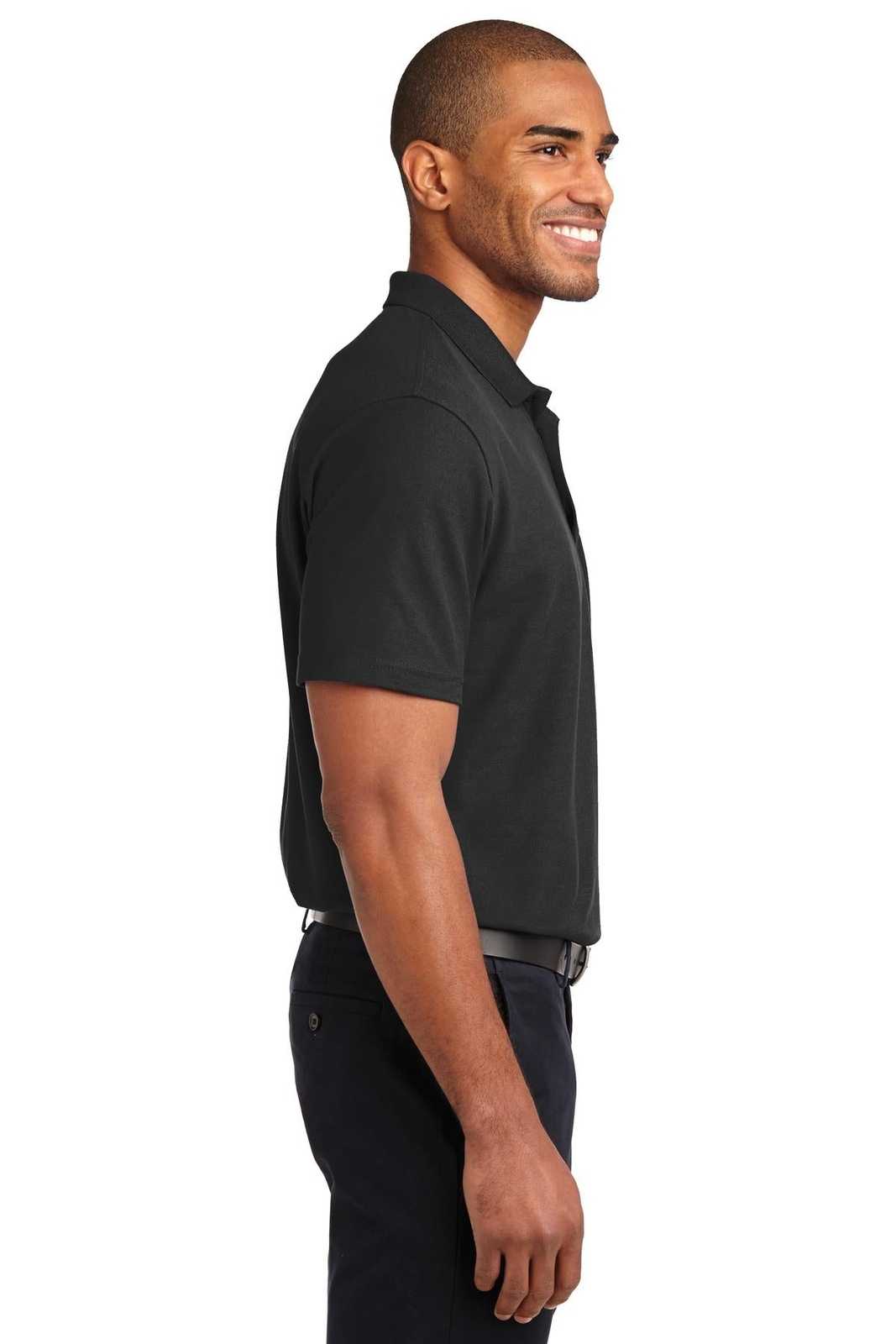 Port Authority K510 Stain-Release Polo - Black - HIT a Double - 3