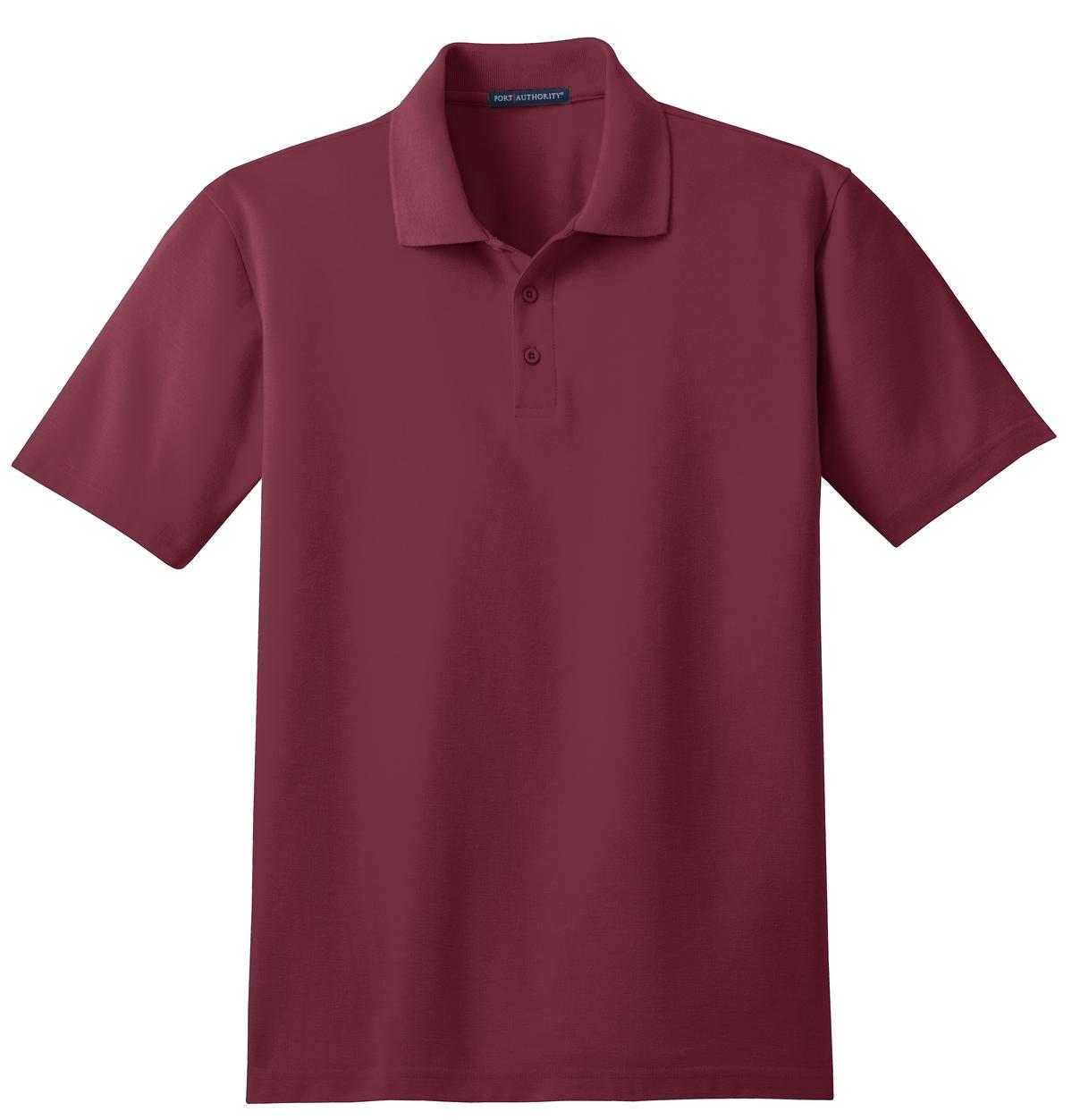 Port Authority K510 Stain-Release Polo - Burgundy - HIT a Double - 5