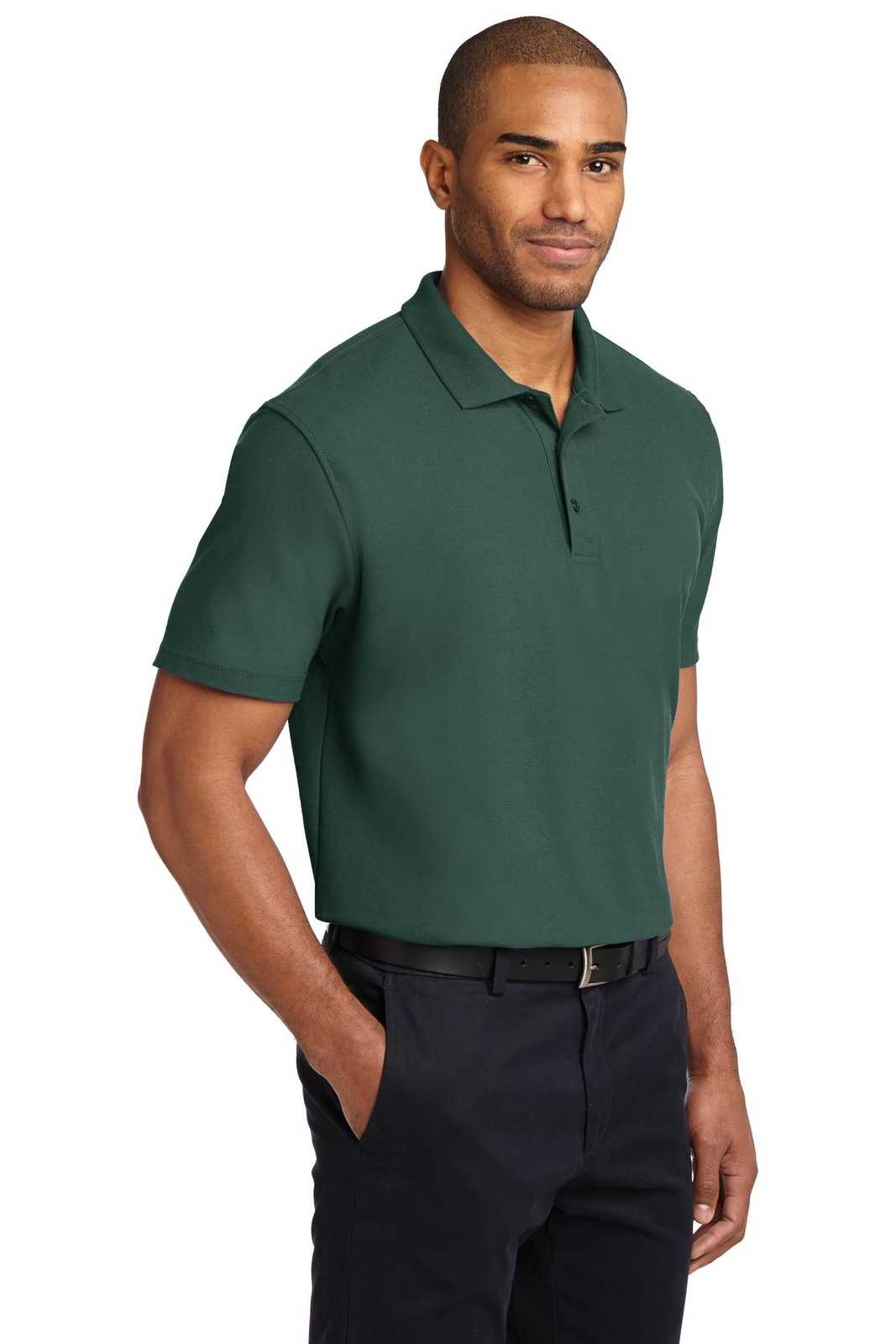 Port Authority K510 Stain-Release Polo - Dark Green - HIT a Double - 4