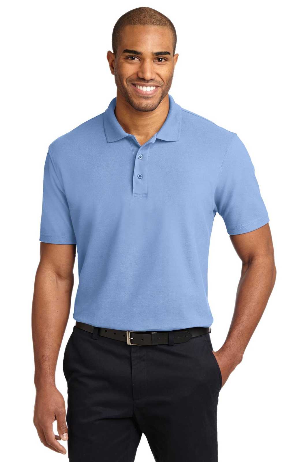 Port Authority K510 Stain-Release Polo - Light Blue - HIT a Double - 1