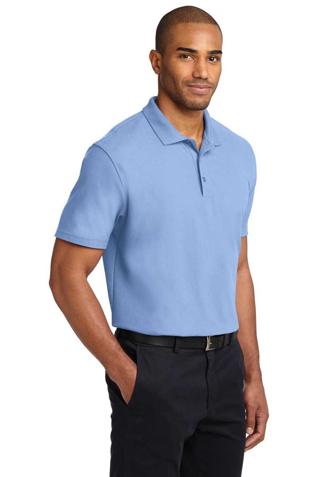 Port Authority K510 Stain-Release Polo - Light Blue - HIT a Double - 4