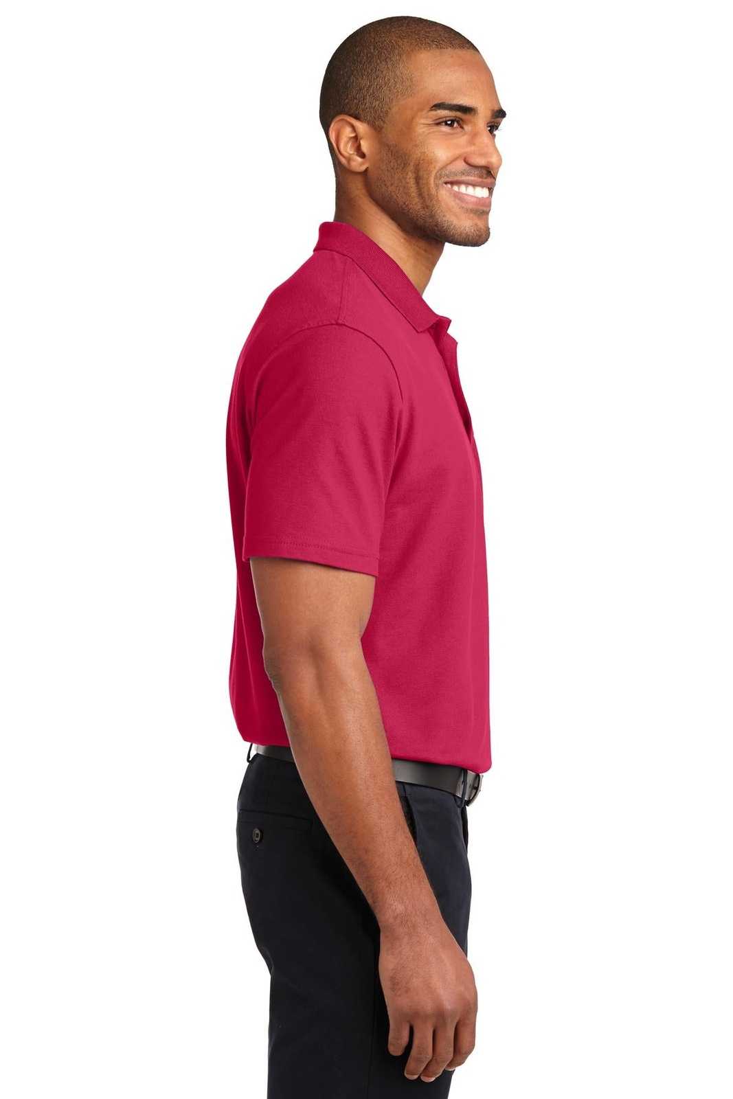 Port Authority K510 Stain-Release Polo - Red - HIT a Double - 3