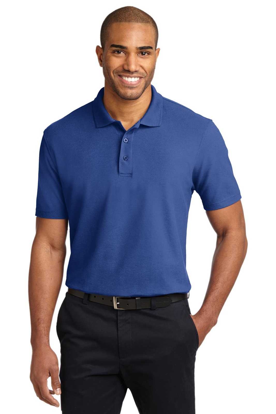Port Authority K510 Stain-Release Polo - Royal - HIT a Double - 1