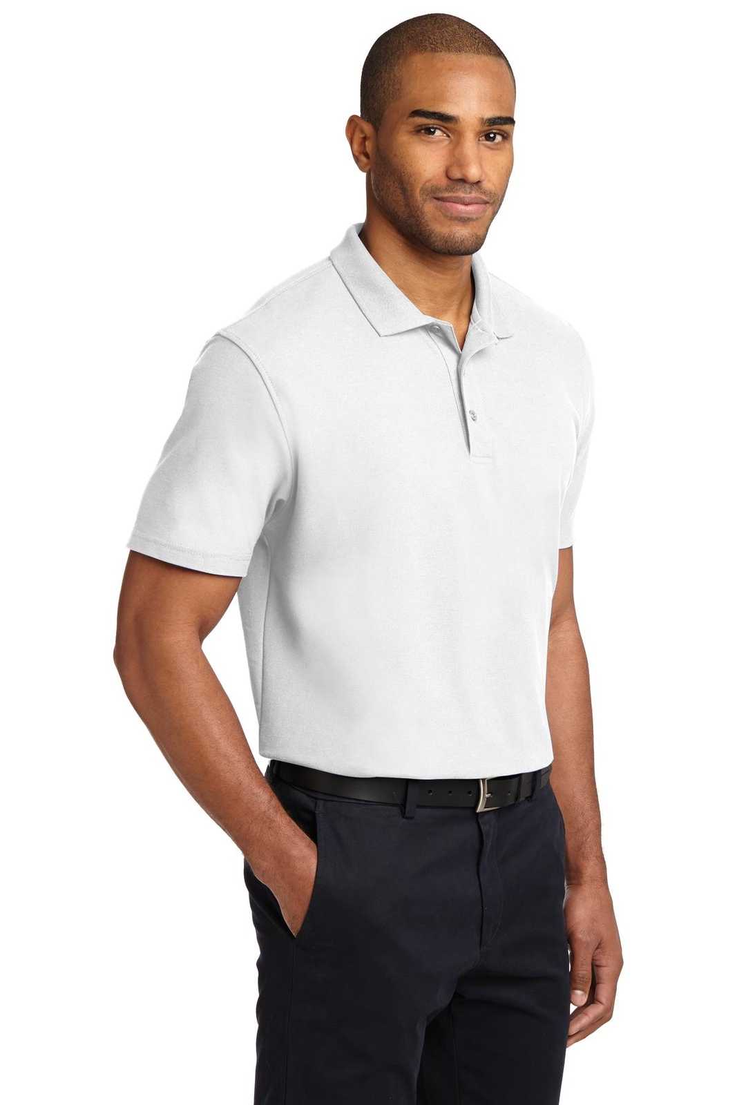 Port Authority K510 Stain-Release Polo - White - HIT a Double - 4