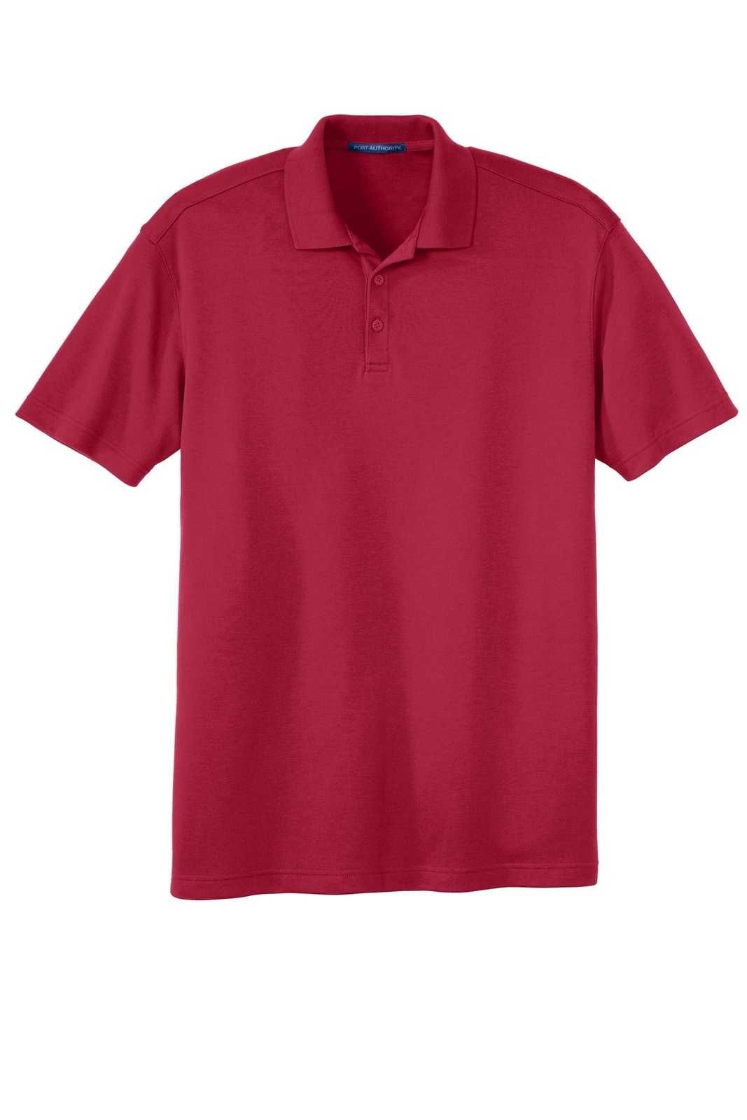 Port Authority K5200 Silk Touch Interlock Performance Polo - Rich Red - HIT a Double - 5