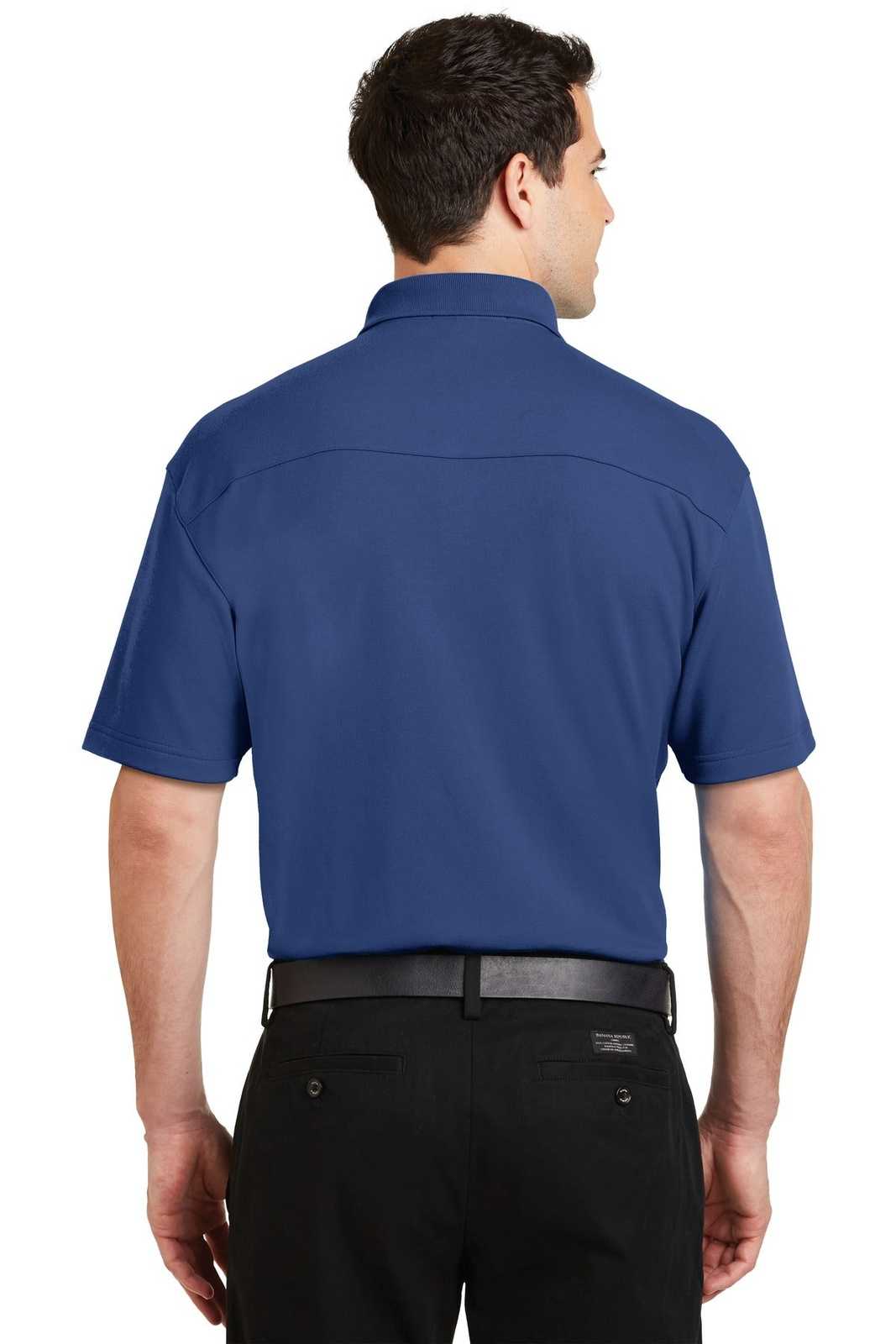 Port Authority K5200 Silk Touch Interlock Performance Polo - Royal - HIT a Double - 1