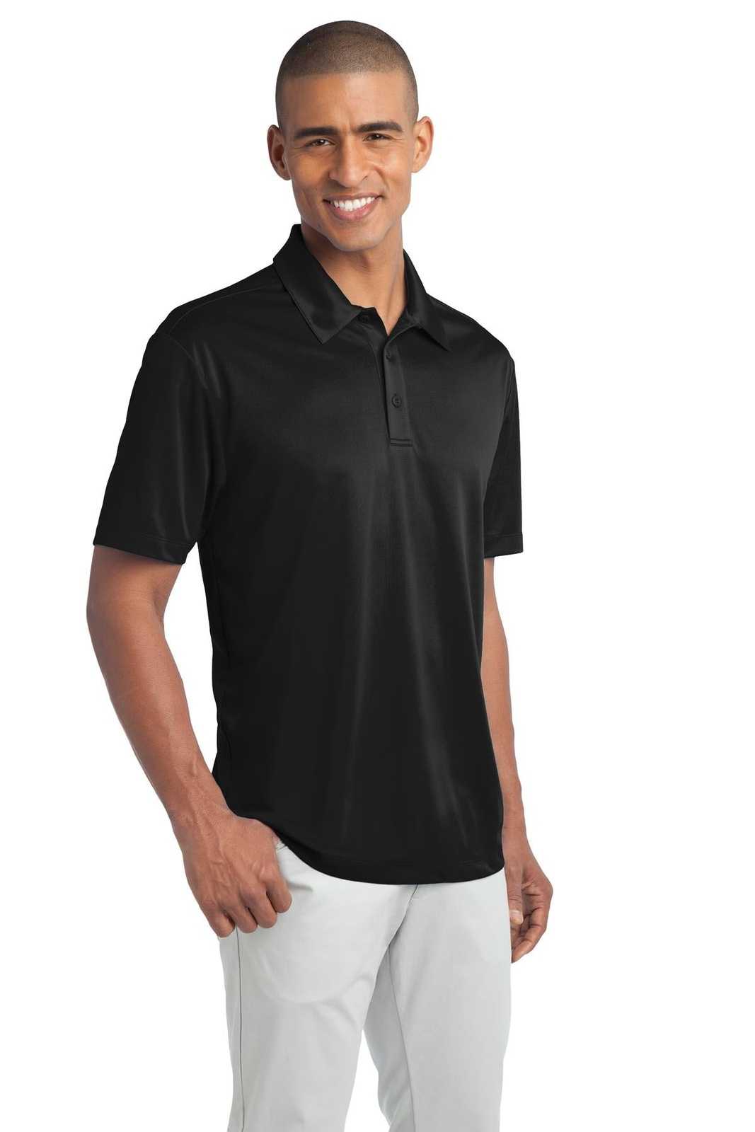 Port Authority K540 Silk Touch Performance Polo - Black - HIT a Double - 4