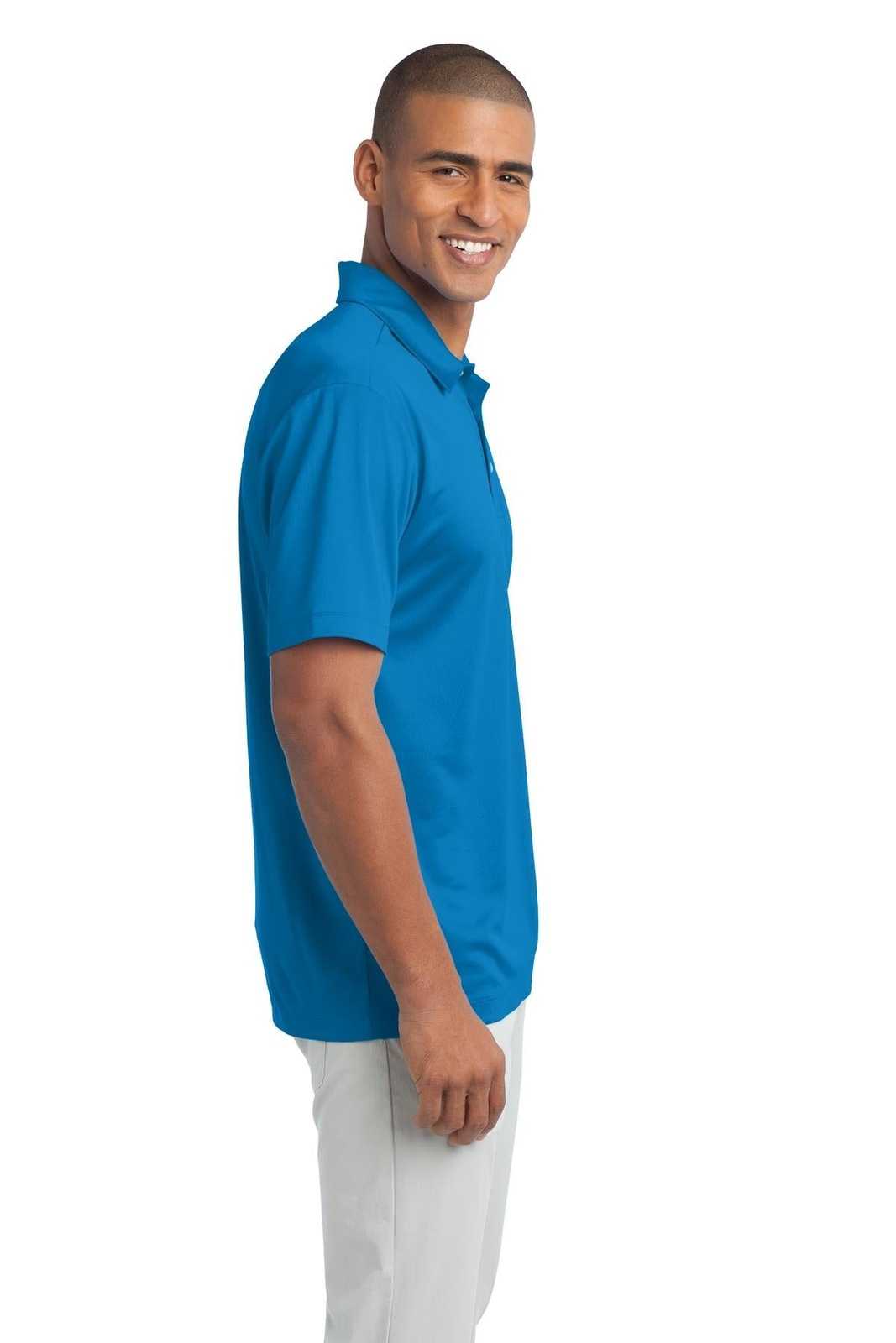 Port Authority K540 Silk Touch Performance Polo - Brilliant Blue - HIT a Double - 3