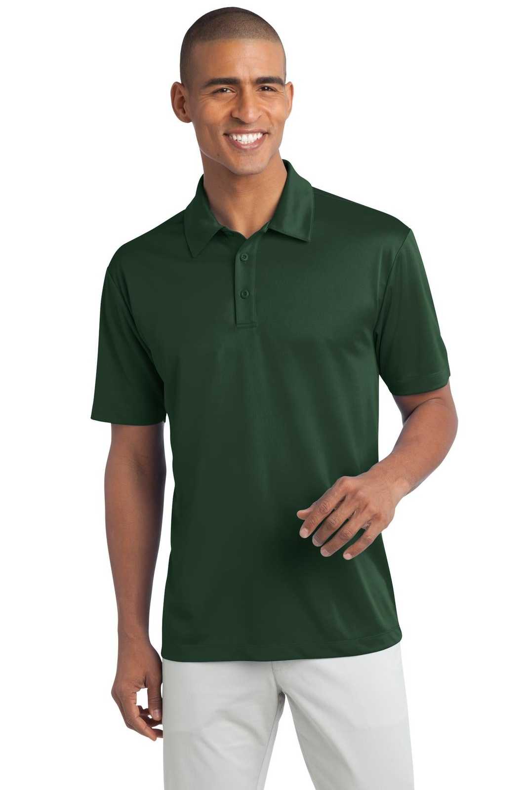 Port Authority K540 Silk Touch Performance Polo - Dark Green - HIT a Double - 1