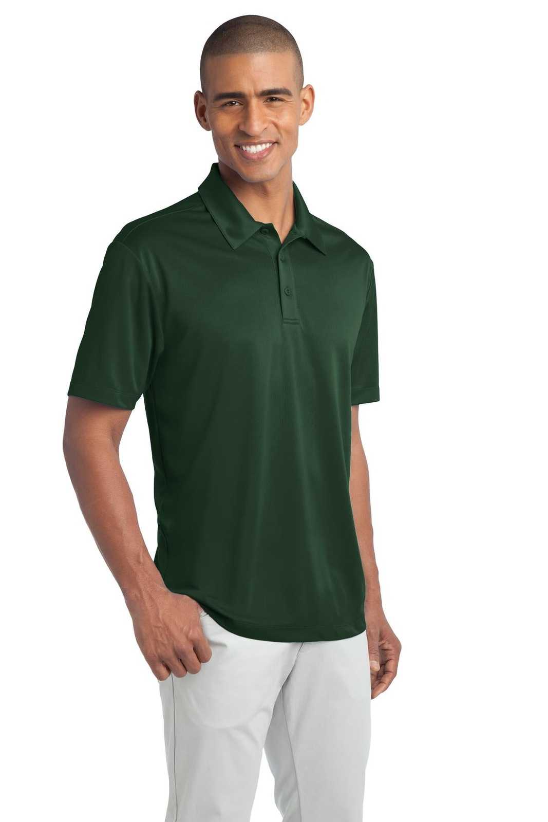 Port Authority K540 Silk Touch Performance Polo - Dark Green - HIT a Double - 4