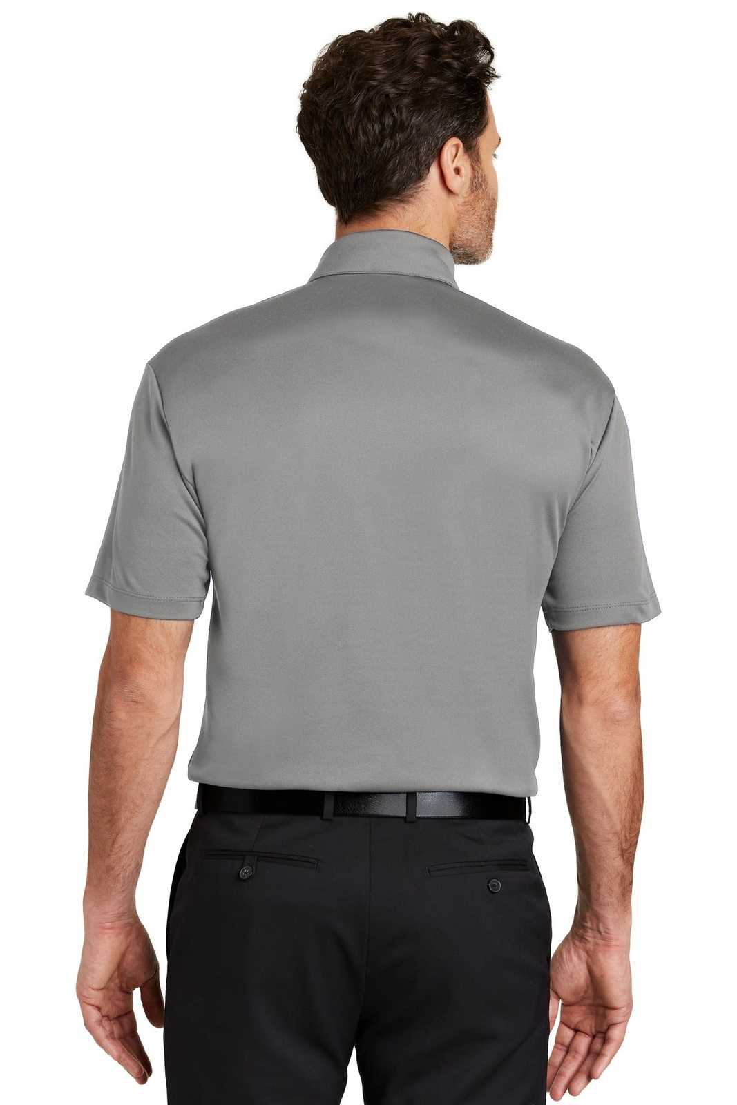 Port Authority K540 Silk Touch Performance Polo - Gusty Gray - HIT a Double - 2