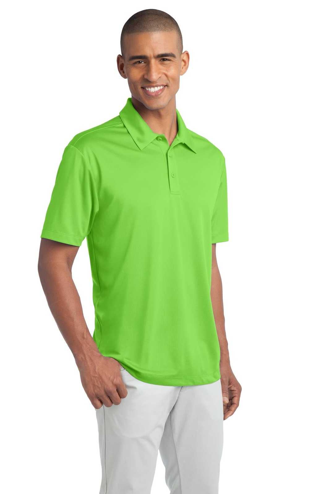 Port Authority K540 Silk Touch Performance Polo - Lime - HIT a Double - 4