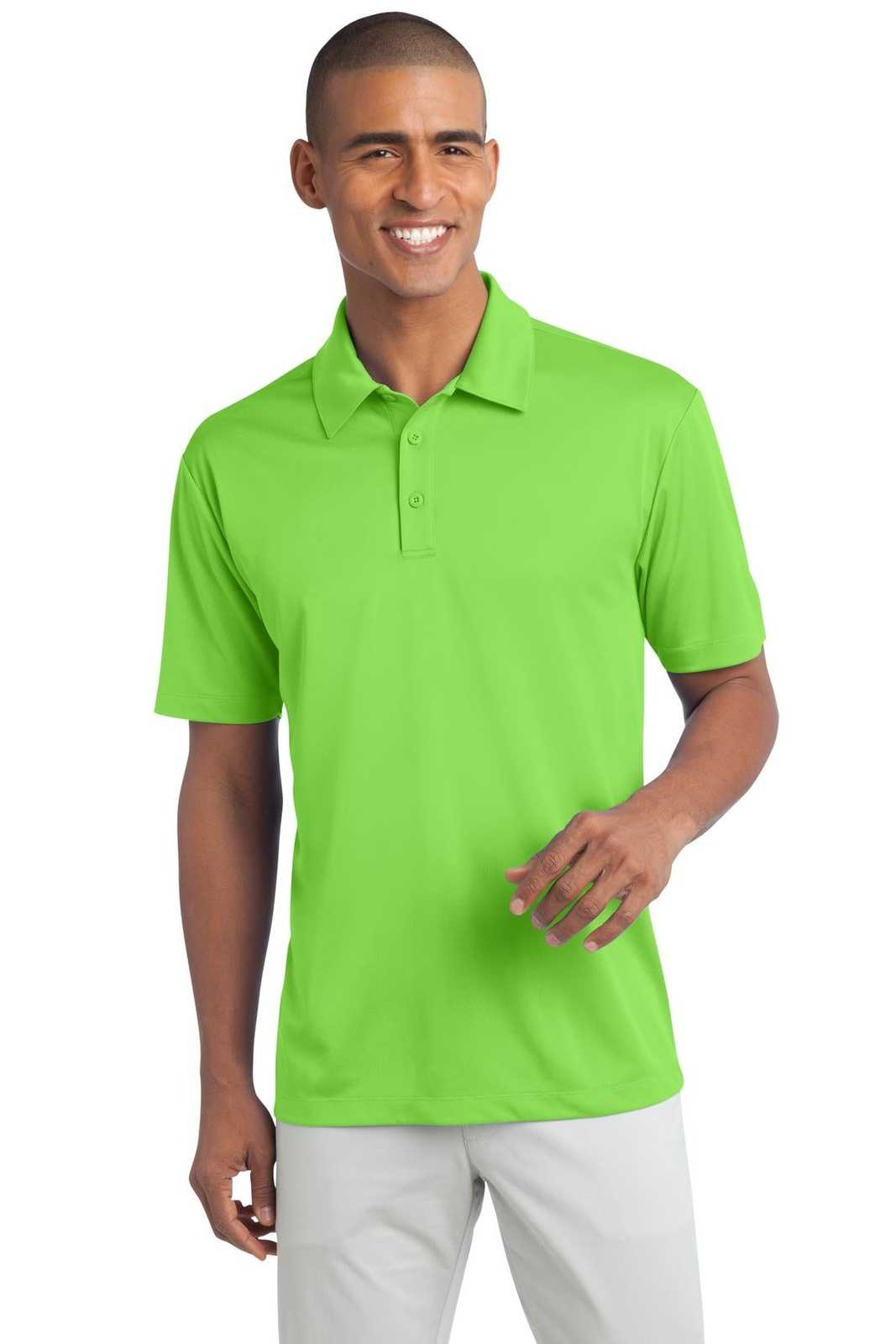 Port Authority K540 Silk Touch Performance Polo - Lime - HIT a Double - 1