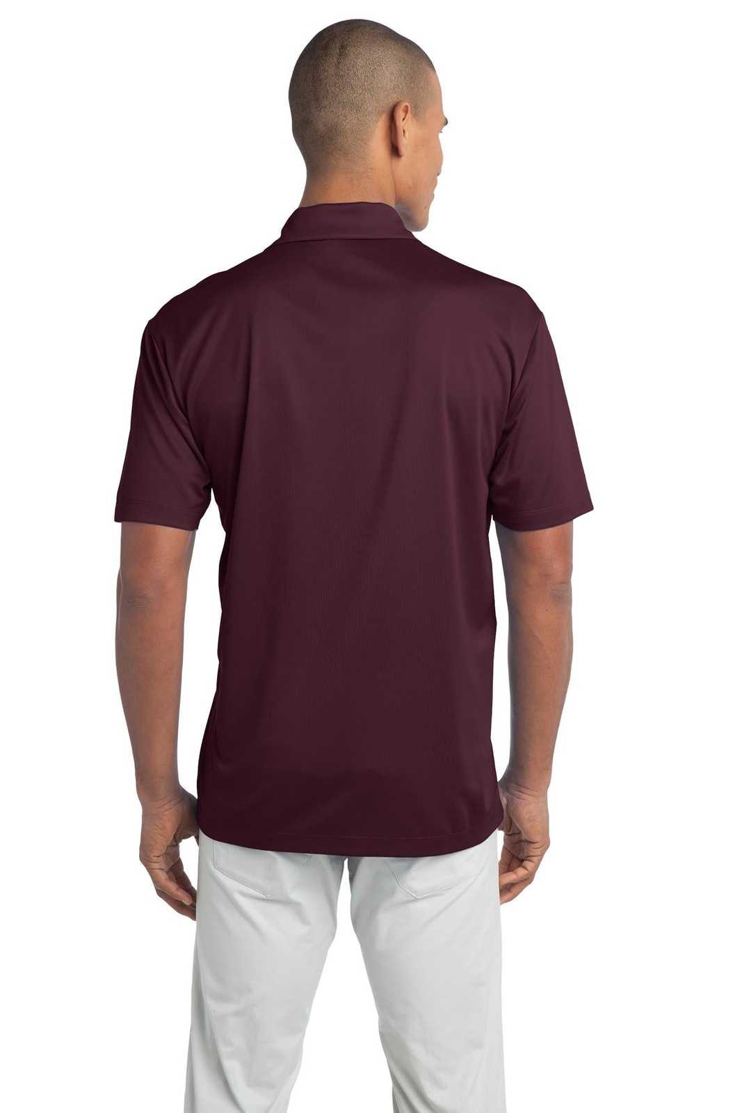Port Authority K540 Silk Touch Performance Polo - Maroon - HIT a Double - 2