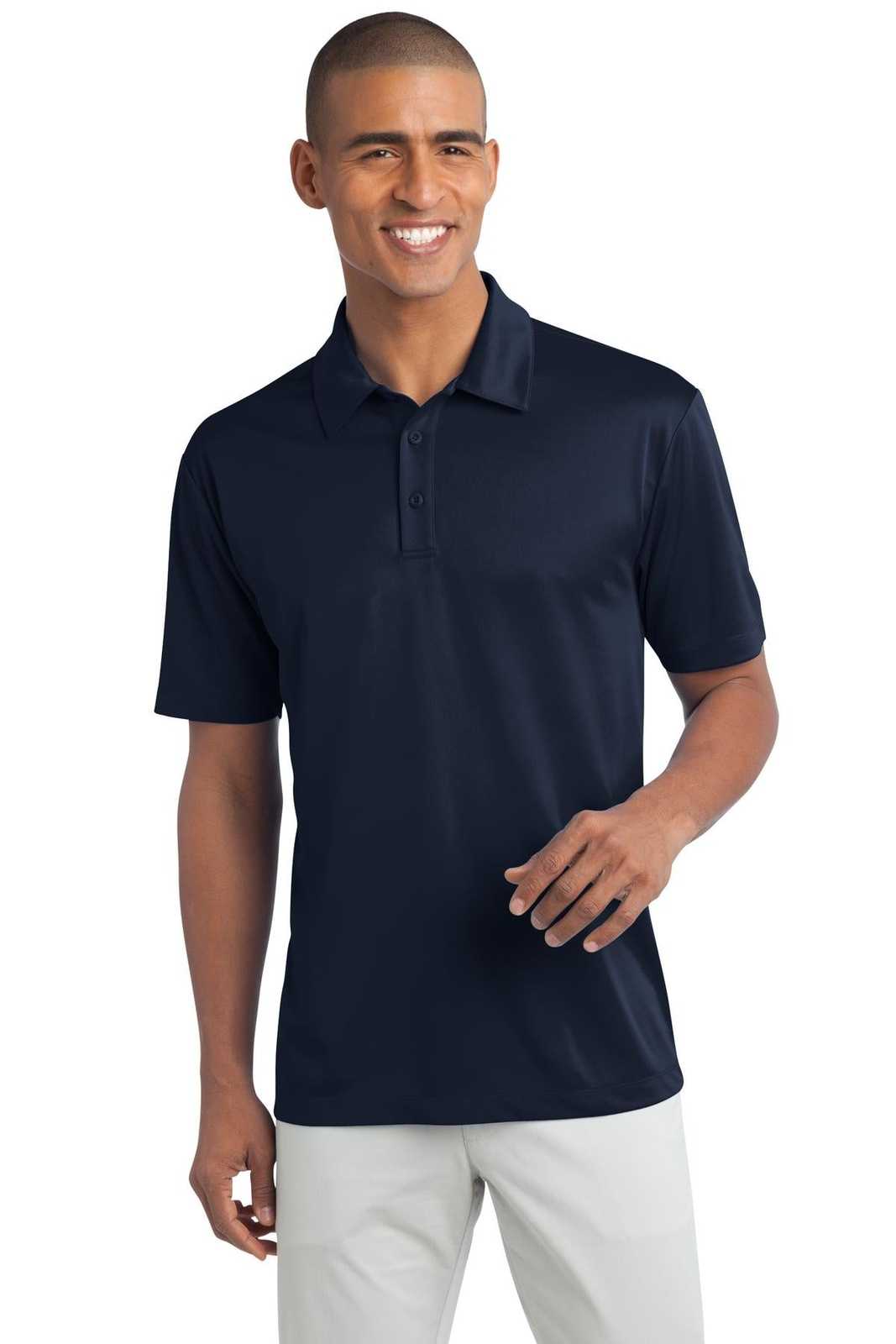 Port Authority K540 Silk Touch Performance Polo - Navy - HIT a Double - 1