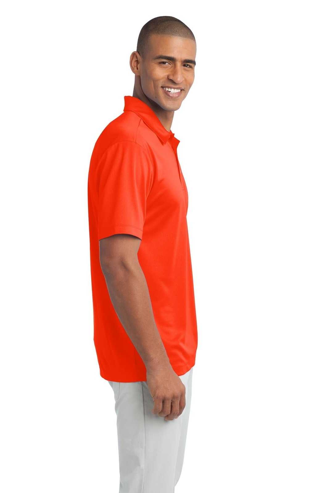 Port Authority K540 Silk Touch Performance Polo - Neon Orange - HIT a Double - 3