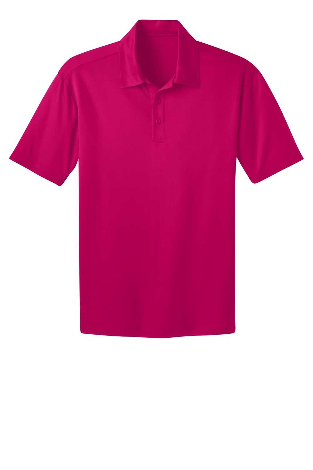 Port Authority K540 Silk Touch Performance Polo - Pink Raspberry - HIT a Double - 5