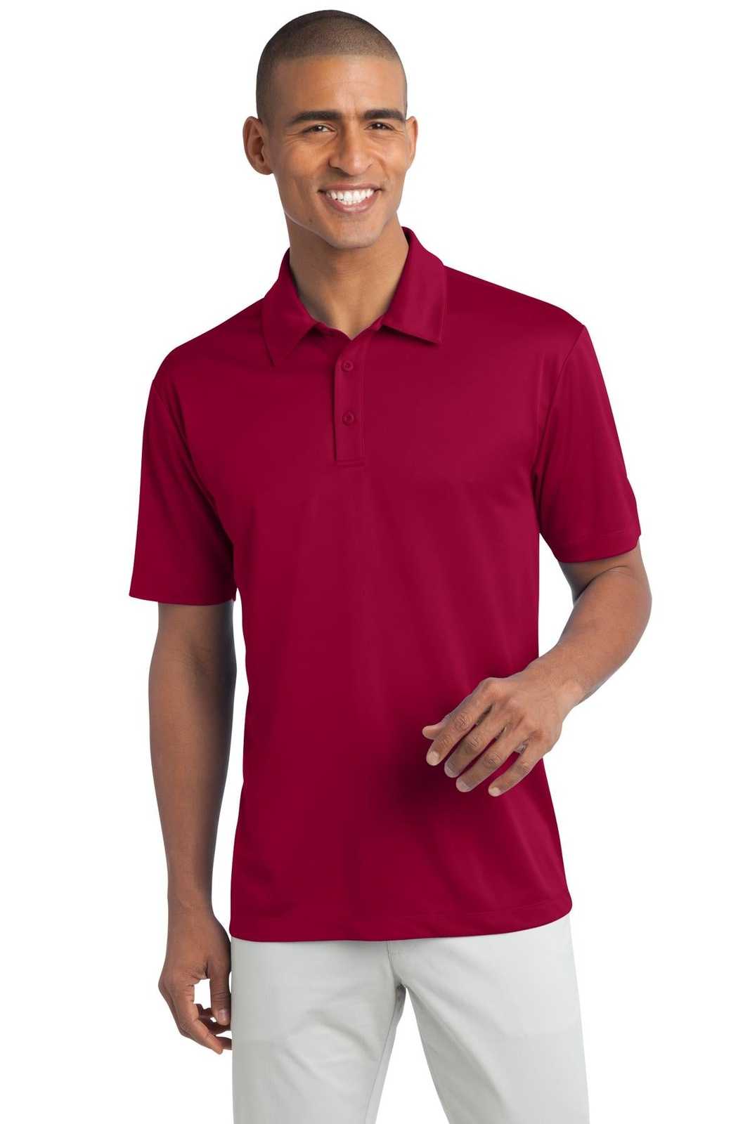 Port Authority K540 Silk Touch Performance Polo - Red - HIT a Double - 1