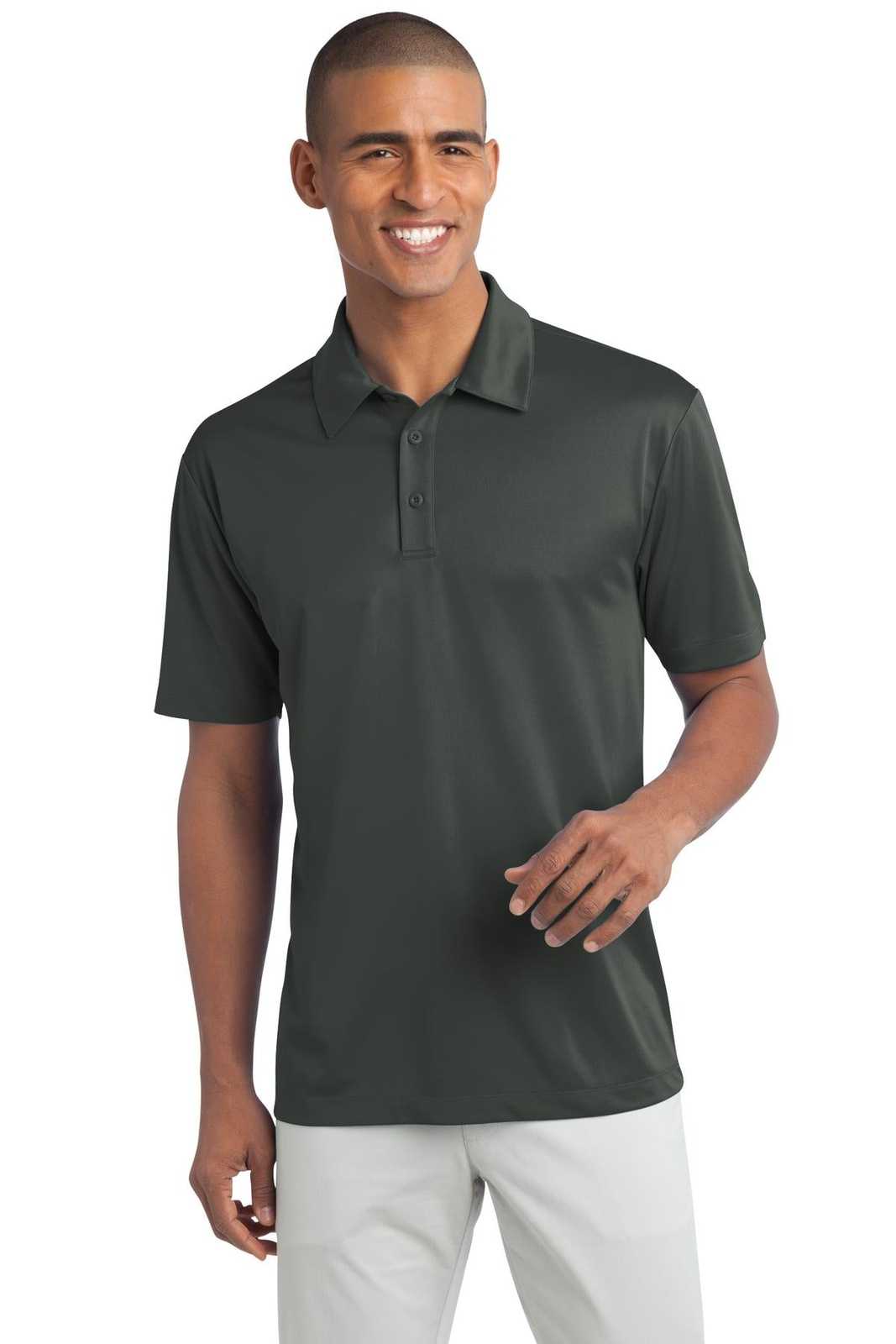 Port Authority K540 Silk Touch Performance Polo - Steel Gray - HIT a Double - 1
