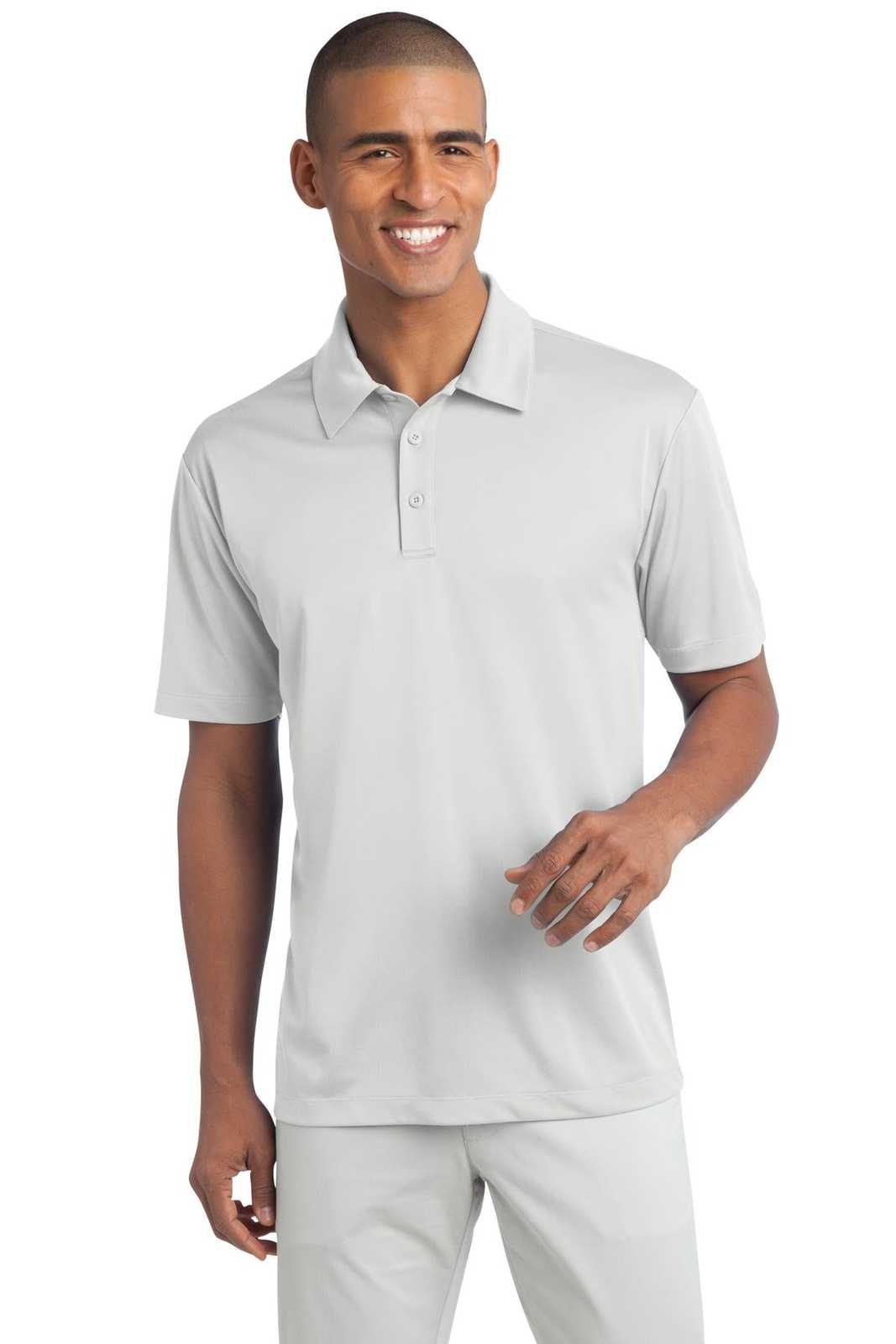 Port Authority K540 Silk Touch Performance Polo - White - HIT a Double - 1