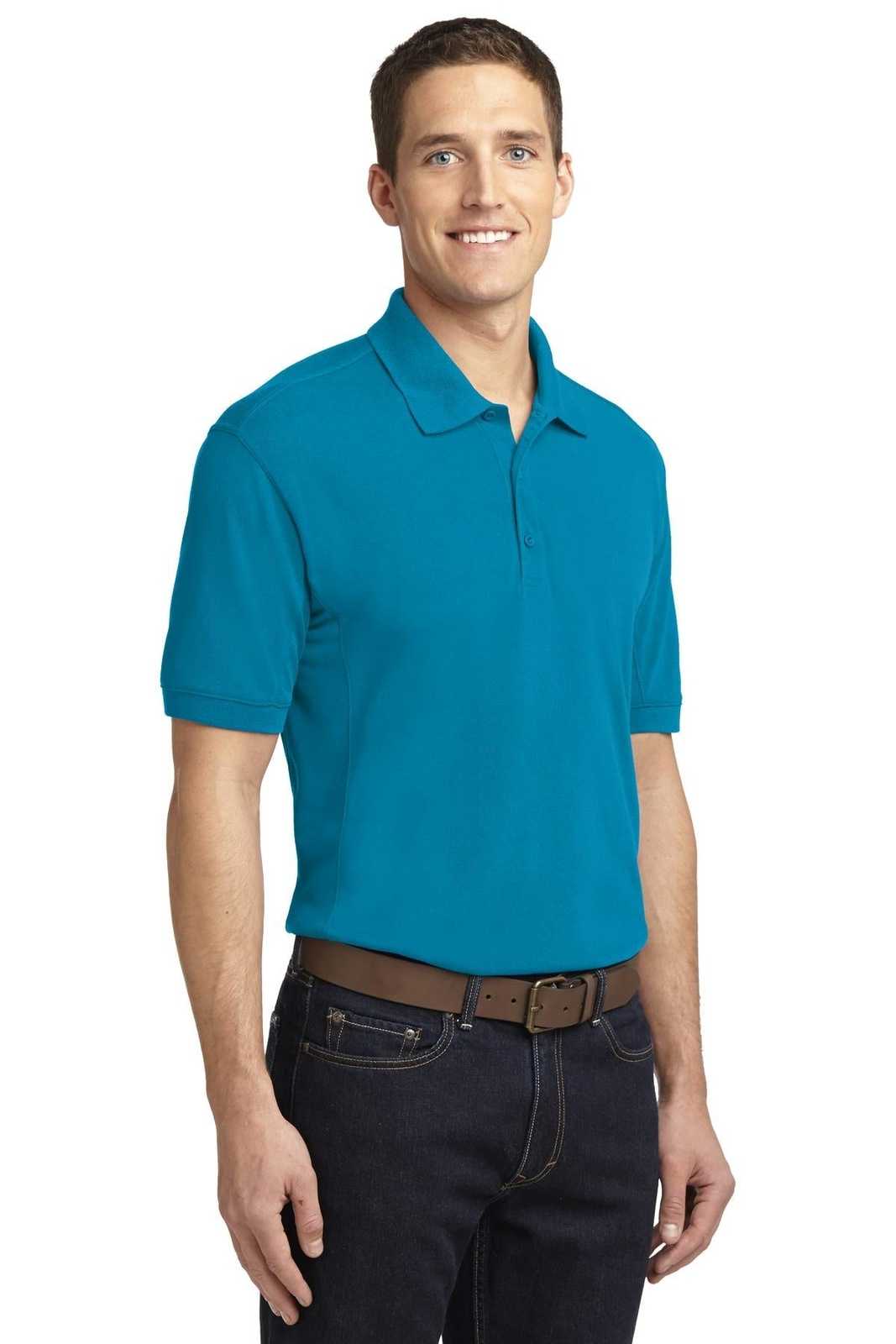 Port Authority K567 5-In-1 Performance Pique Polo - Blue Wake - HIT a Double - 4