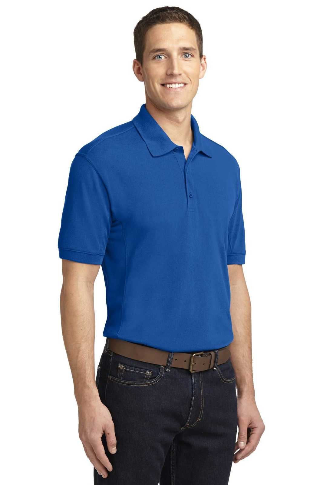 Port Authority K567 5-In-1 Performance Pique Polo - Cobalt Blue - HIT a Double - 4