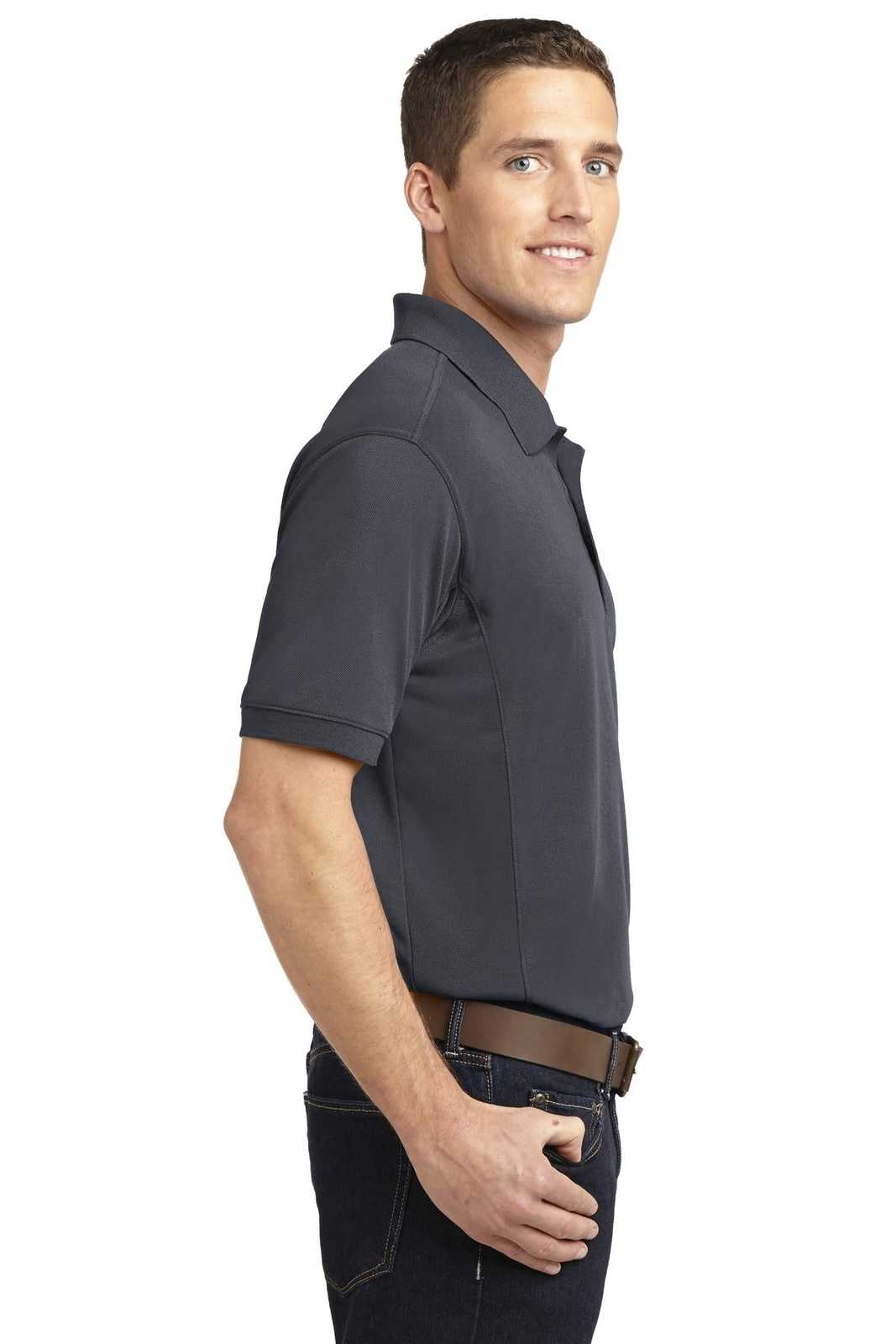 Port Authority K567 5-in-1 Performance Pique Polo - Slate Gray - HIT a Double - 3