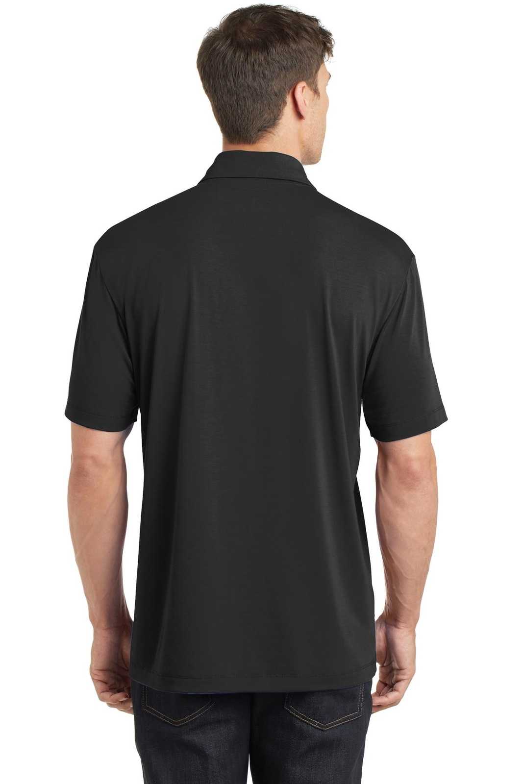 Port Authority K568 Cotton Touch Performance Polo - Black - HIT a Double - 2