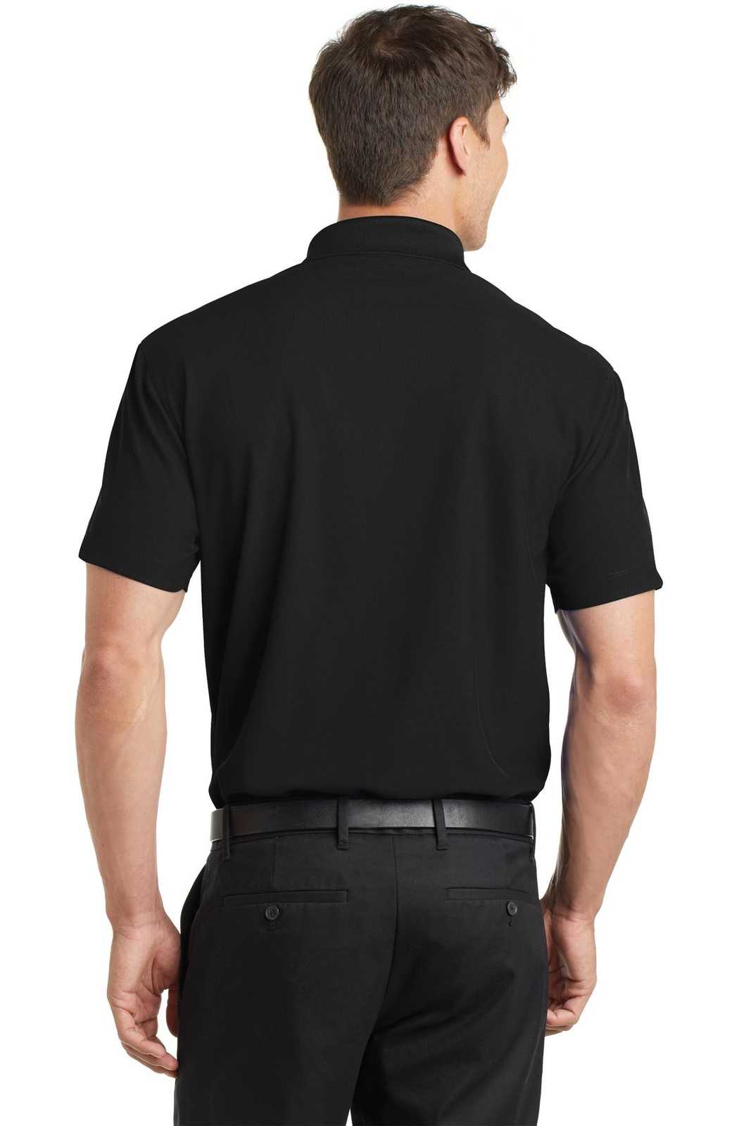 Port Authority K572 Dry Zone Grid Polo - Black - HIT a Double - 1