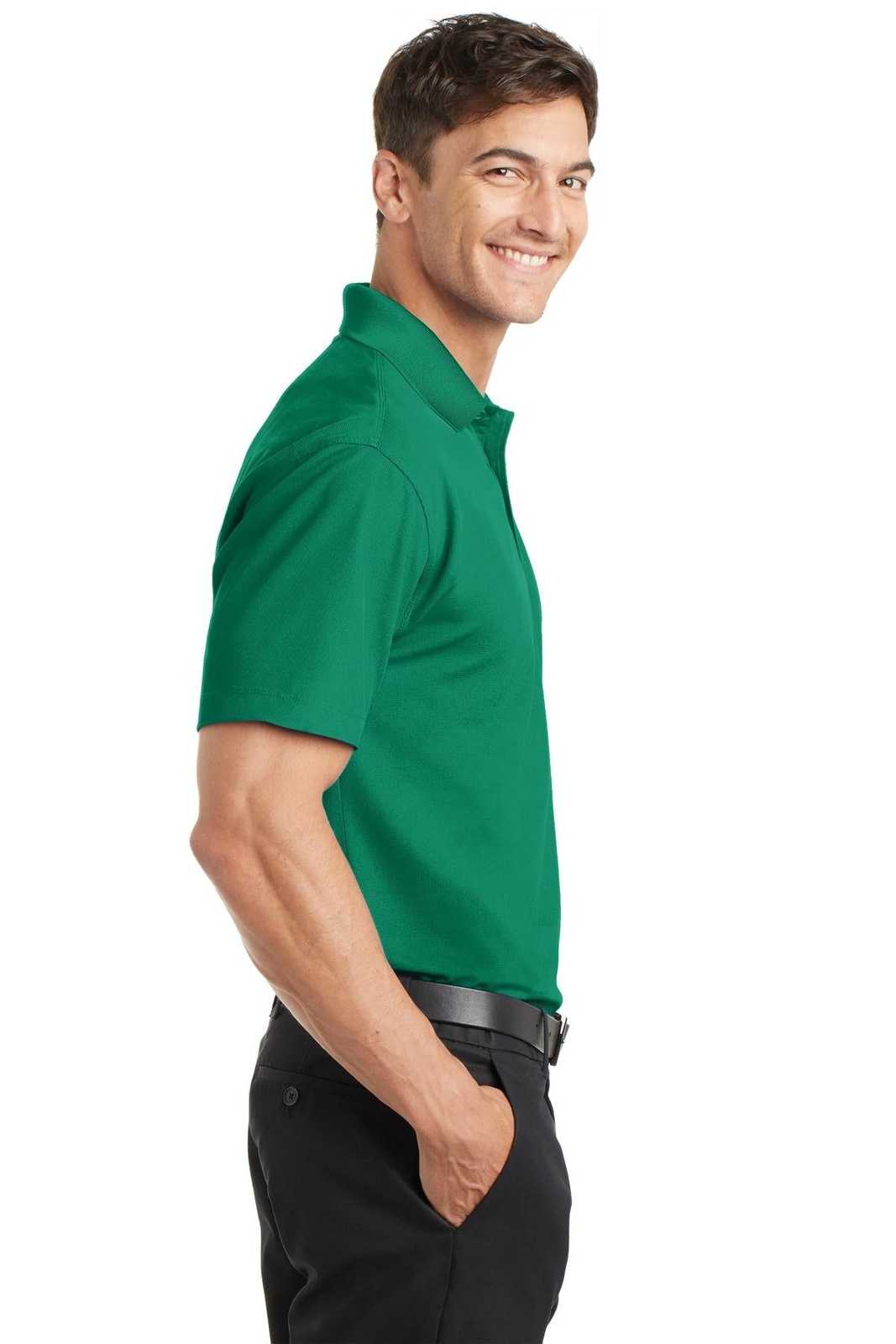 Port Authority K572 Dry Zone Grid Polo - Jewel Green - HIT a Double - 3