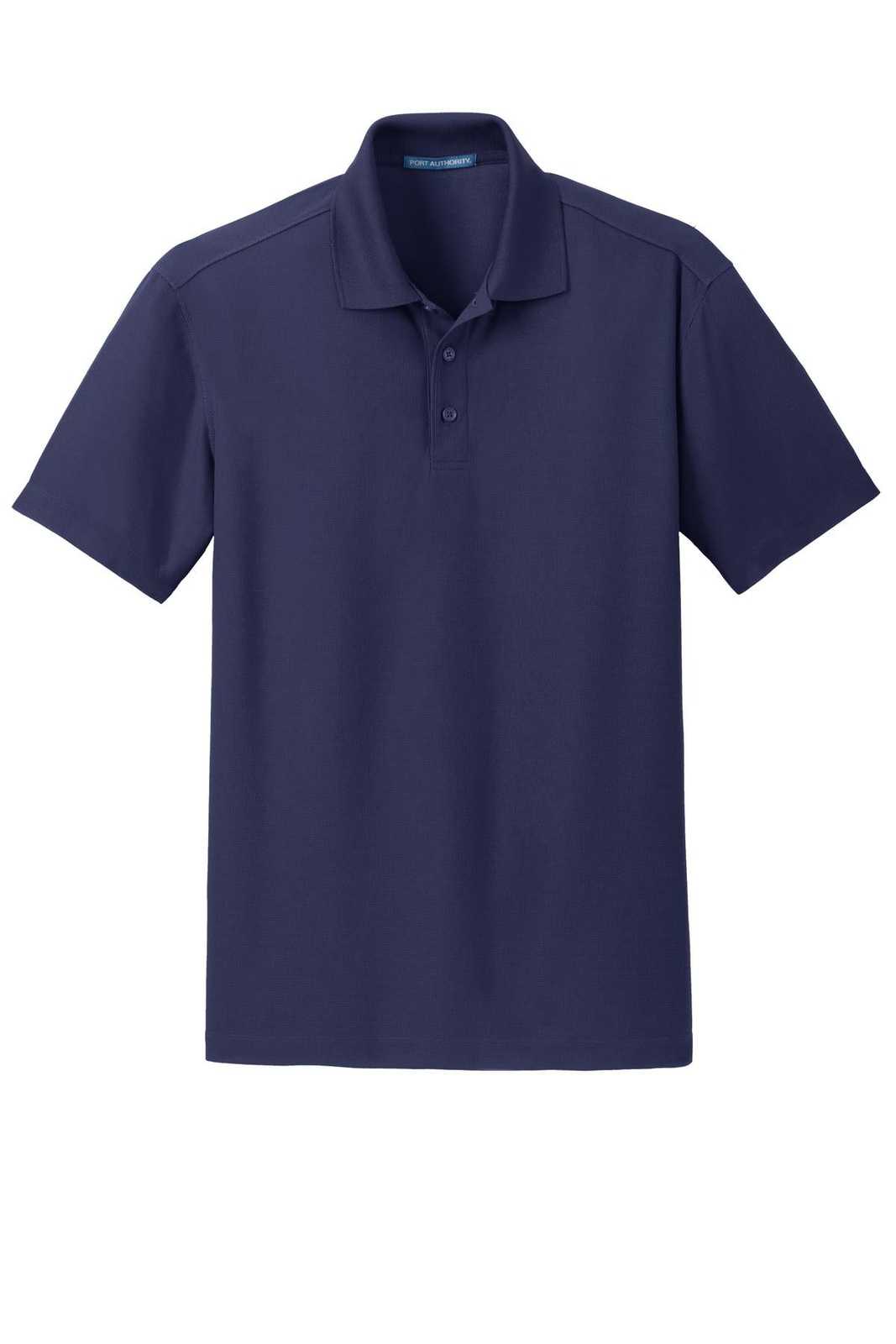 Port Authority K572 Dry Zone Grid Polo - True Navy - HIT a Double - 5