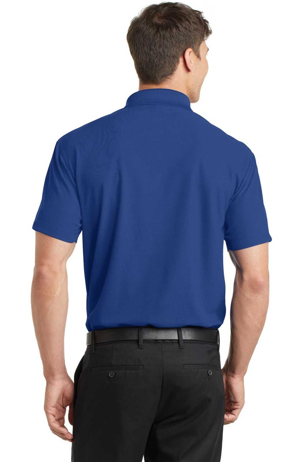 Port Authority K572 Dry Zone Grid Polo - True Royal - HIT a Double - 1