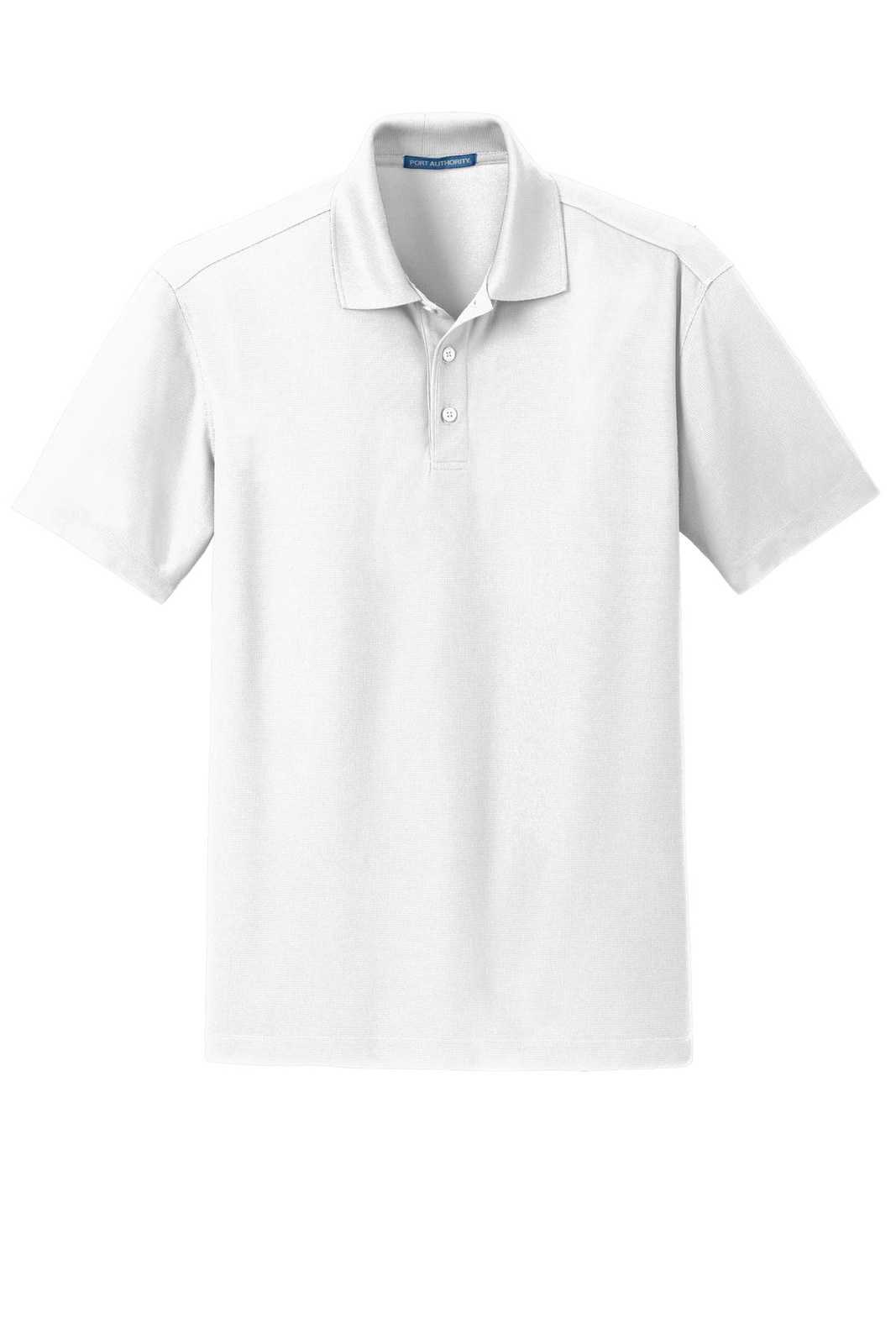 Port Authority K572 Dry Zone Grid Polo - White - HIT a Double - 5