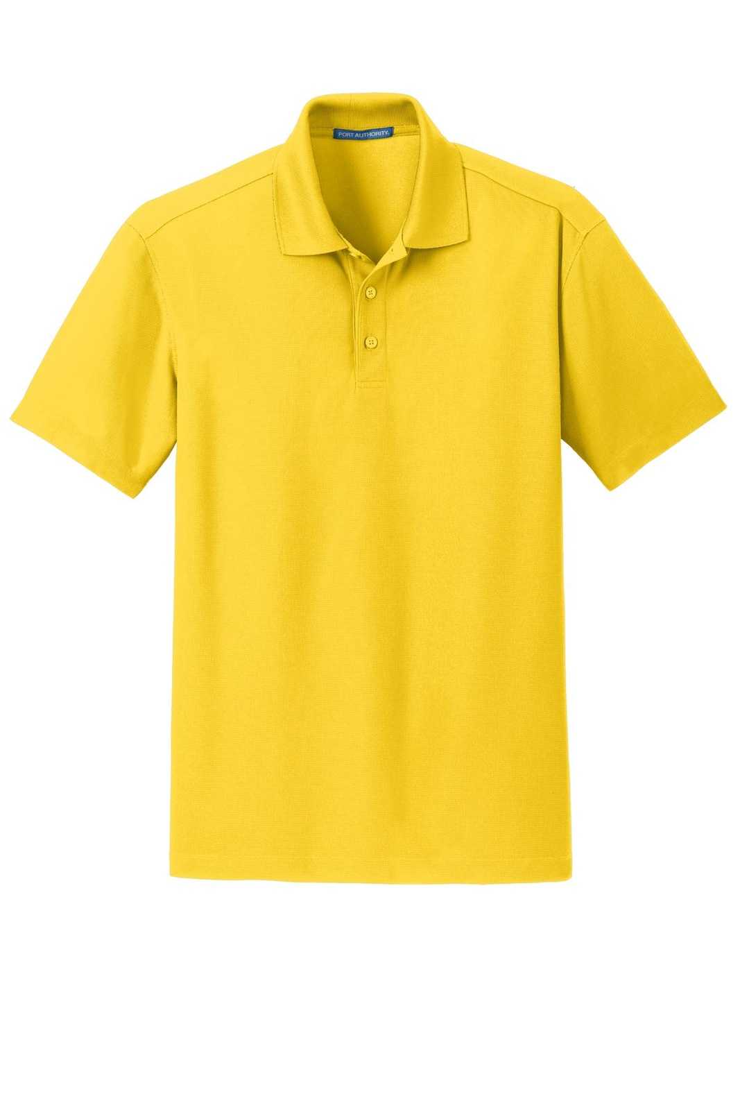 Port Authority K572 Dry Zone Grid Polo - Yellow - HIT a Double - 5