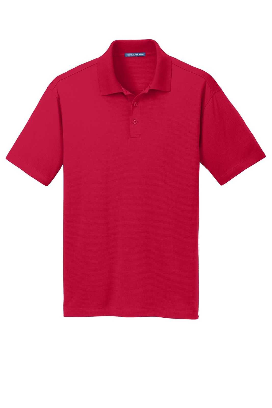 Port Authority K573 Rapid Dry Mesh Polo - Engine Red - HIT a Double - 5