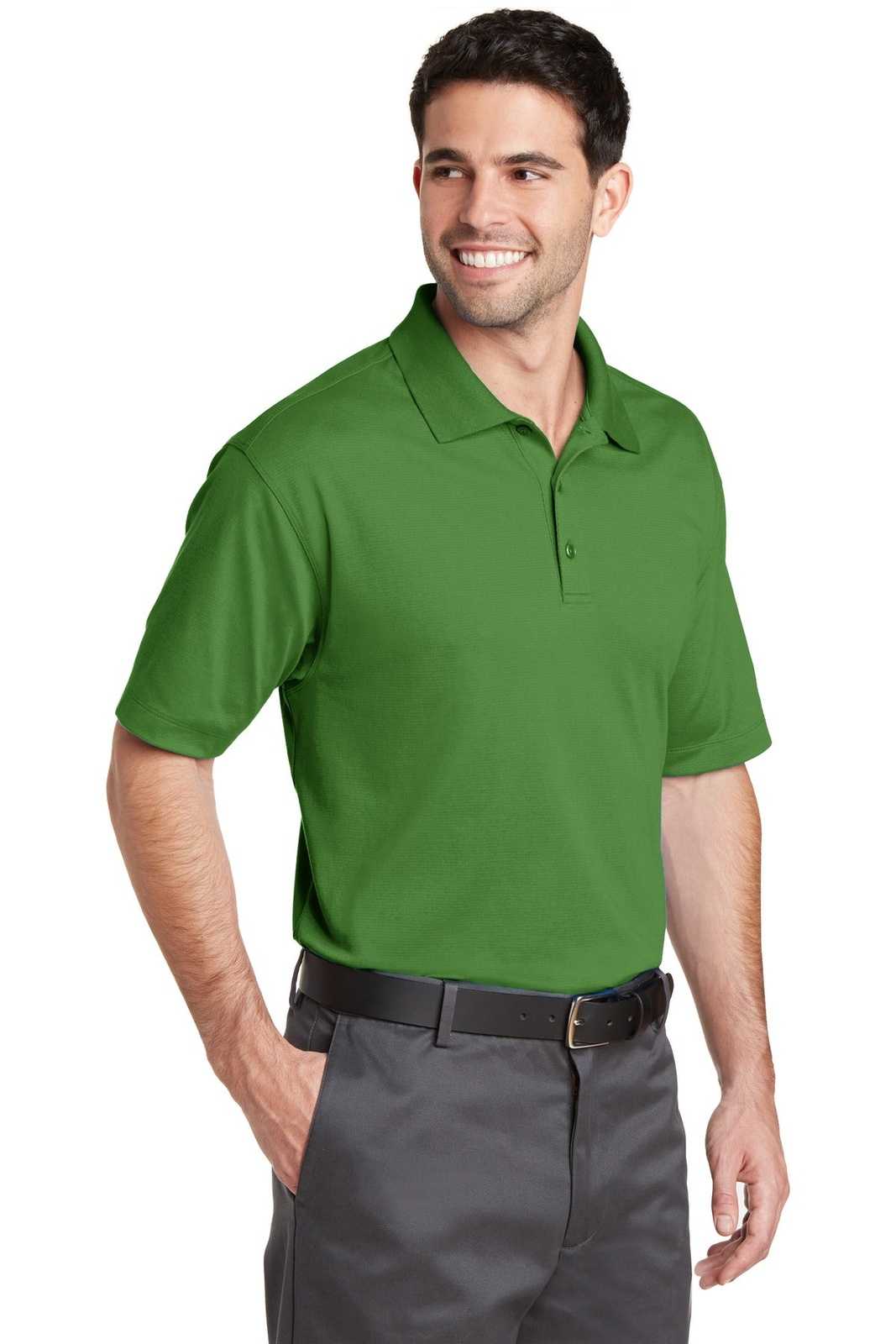 Port Authority K573 Rapid Dry Mesh Polo - Treetop Green - HIT a Double - 4