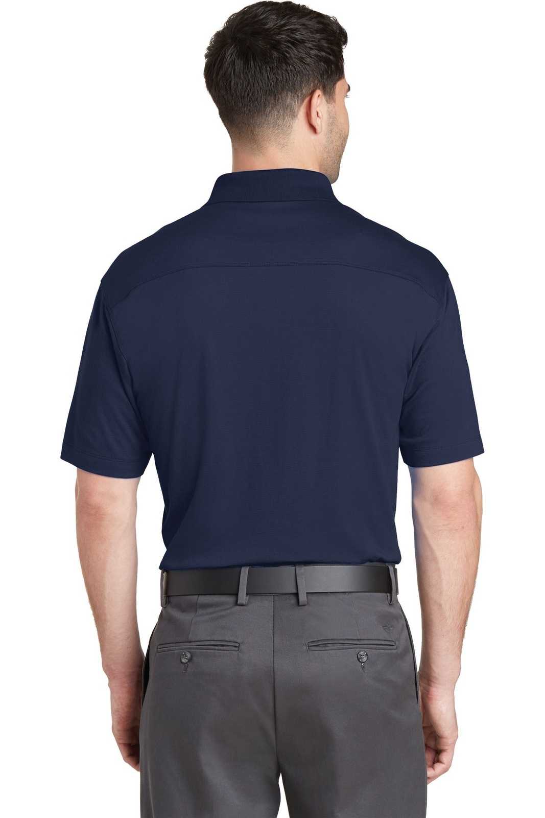 Port Authority K573 Rapid Dry Mesh Polo - True Navy - HIT a Double - 2
