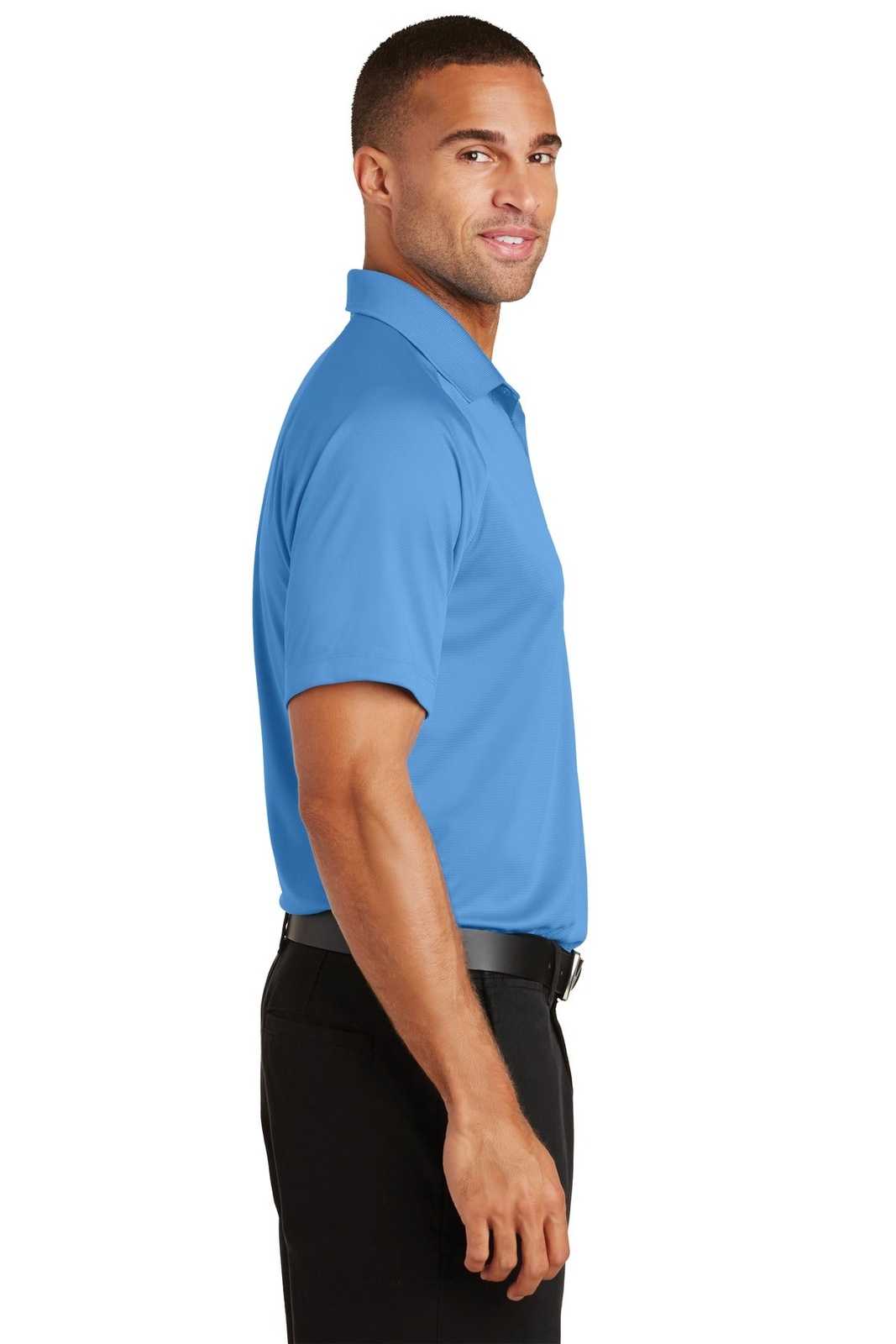 Port Authority K575 Crossover Raglan Polo - Azure Blue - HIT a Double - 3