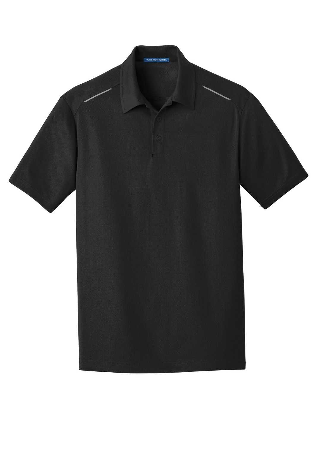 Port Authority K580 Pinpoint Mesh Polo - Black - HIT a Double - 5